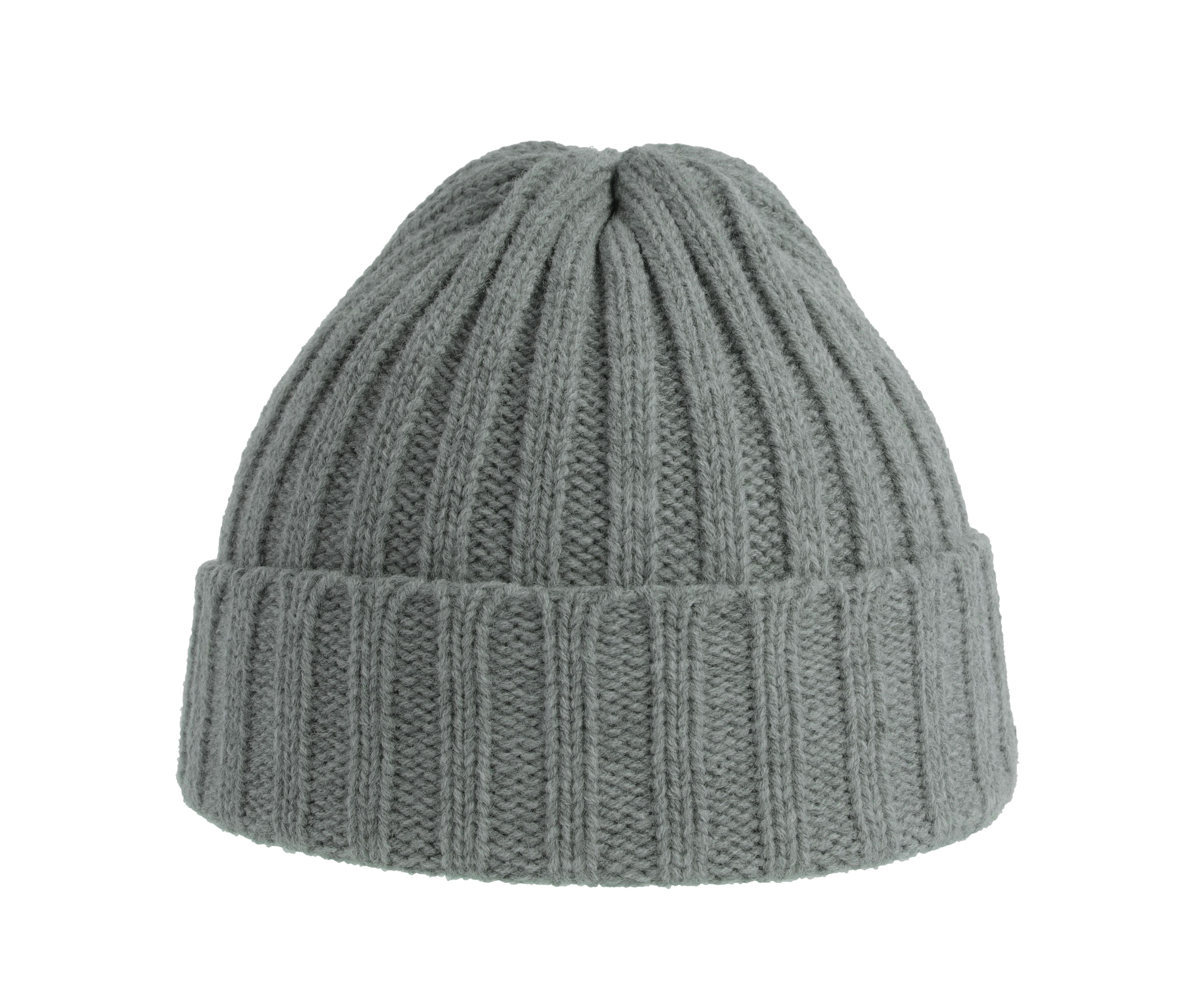 Bonnet en Polyester Recyclé - Light Grey Melange