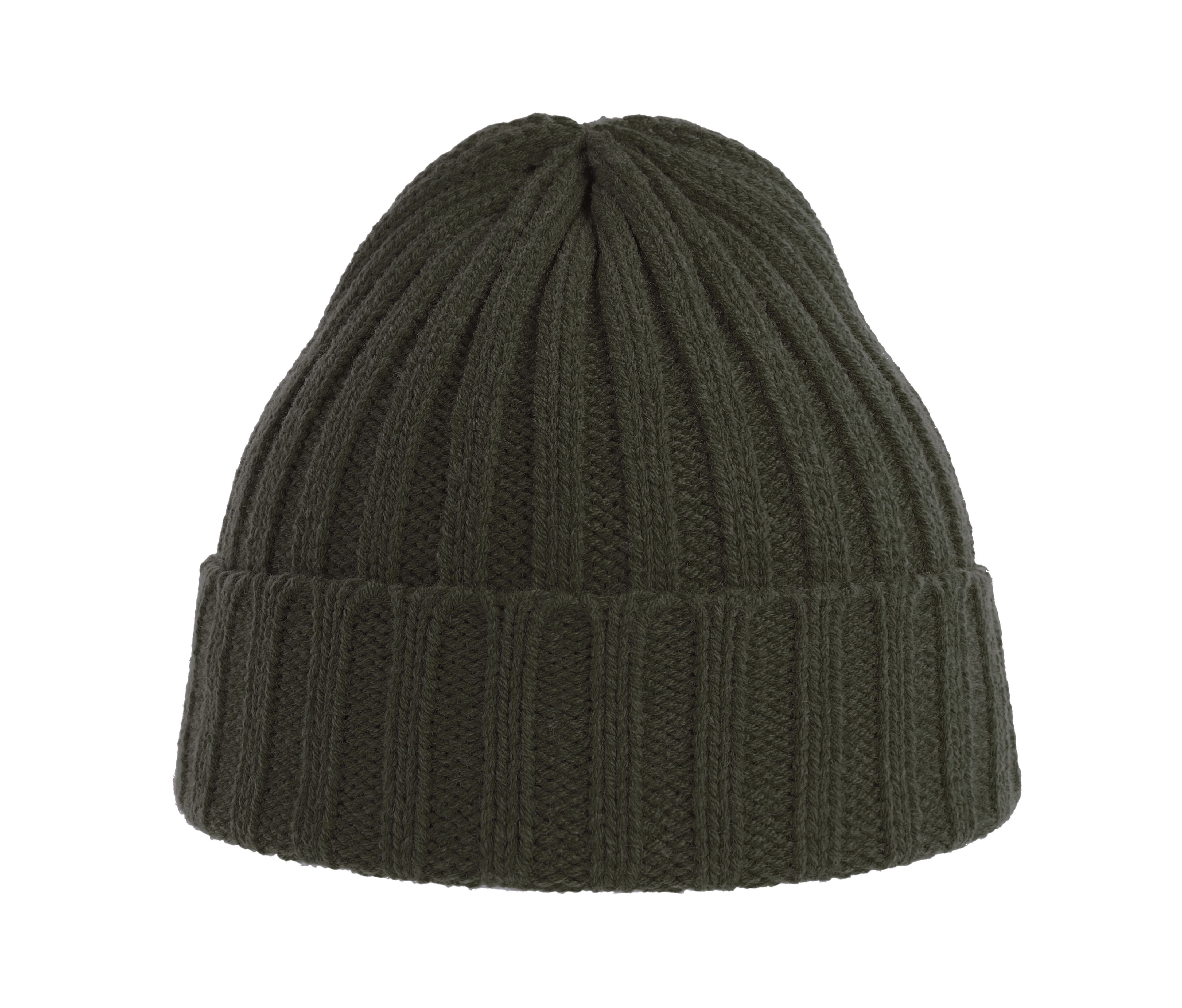 Bonnet en Polyester Recyclé - Olive