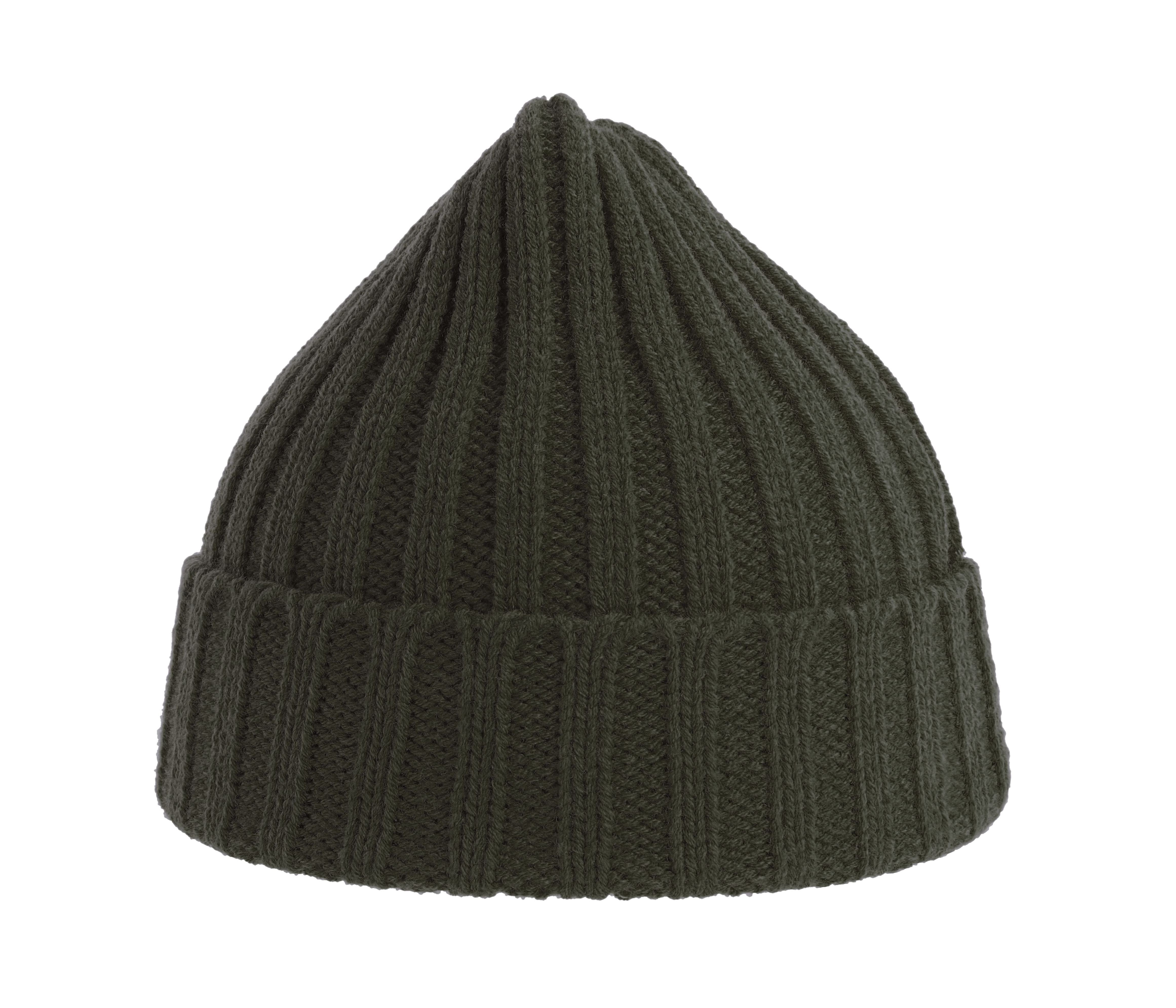 Bonnet en Polyester Recyclé - Olive