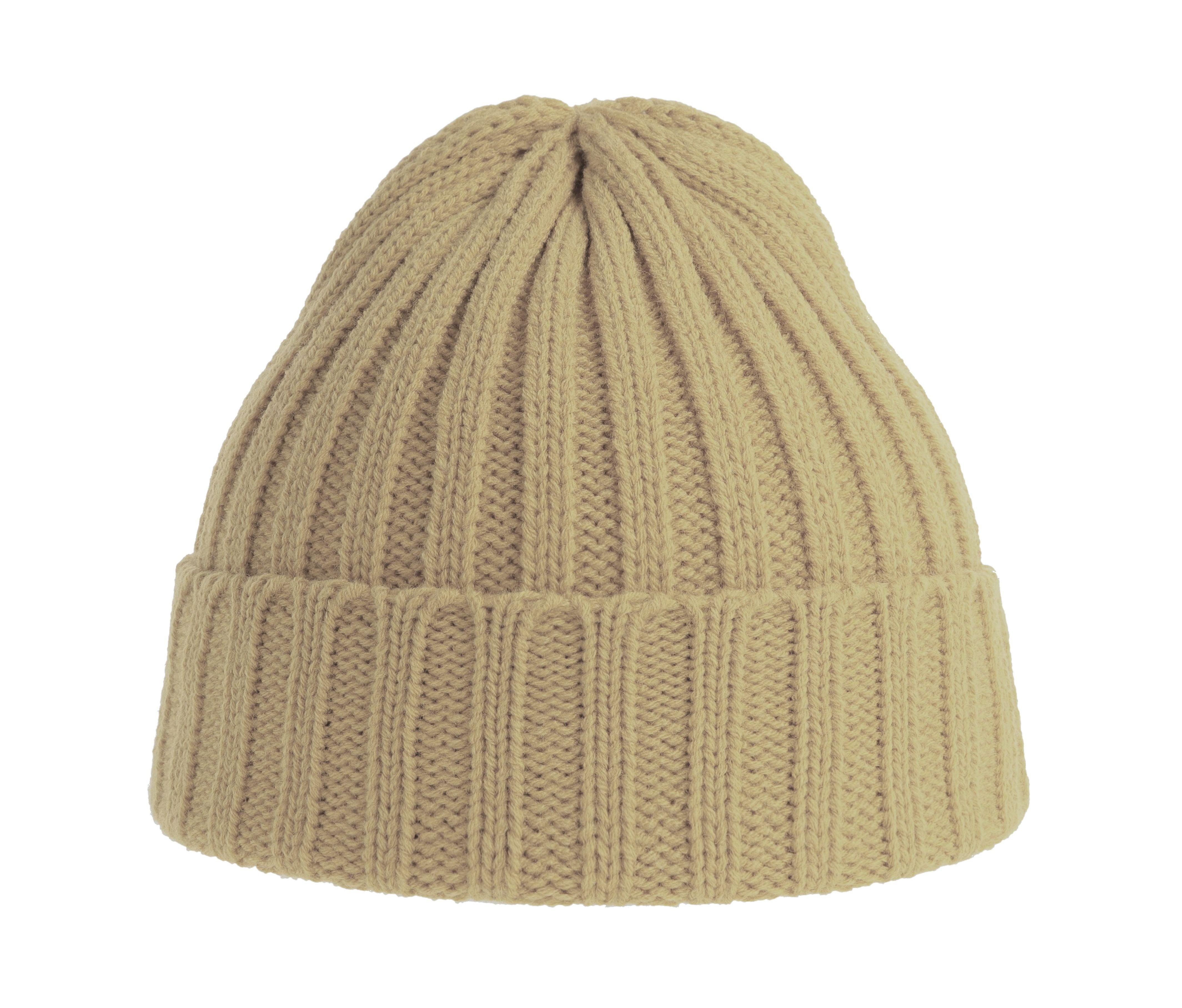 Bonnet en Polyester Recyclé - Beige