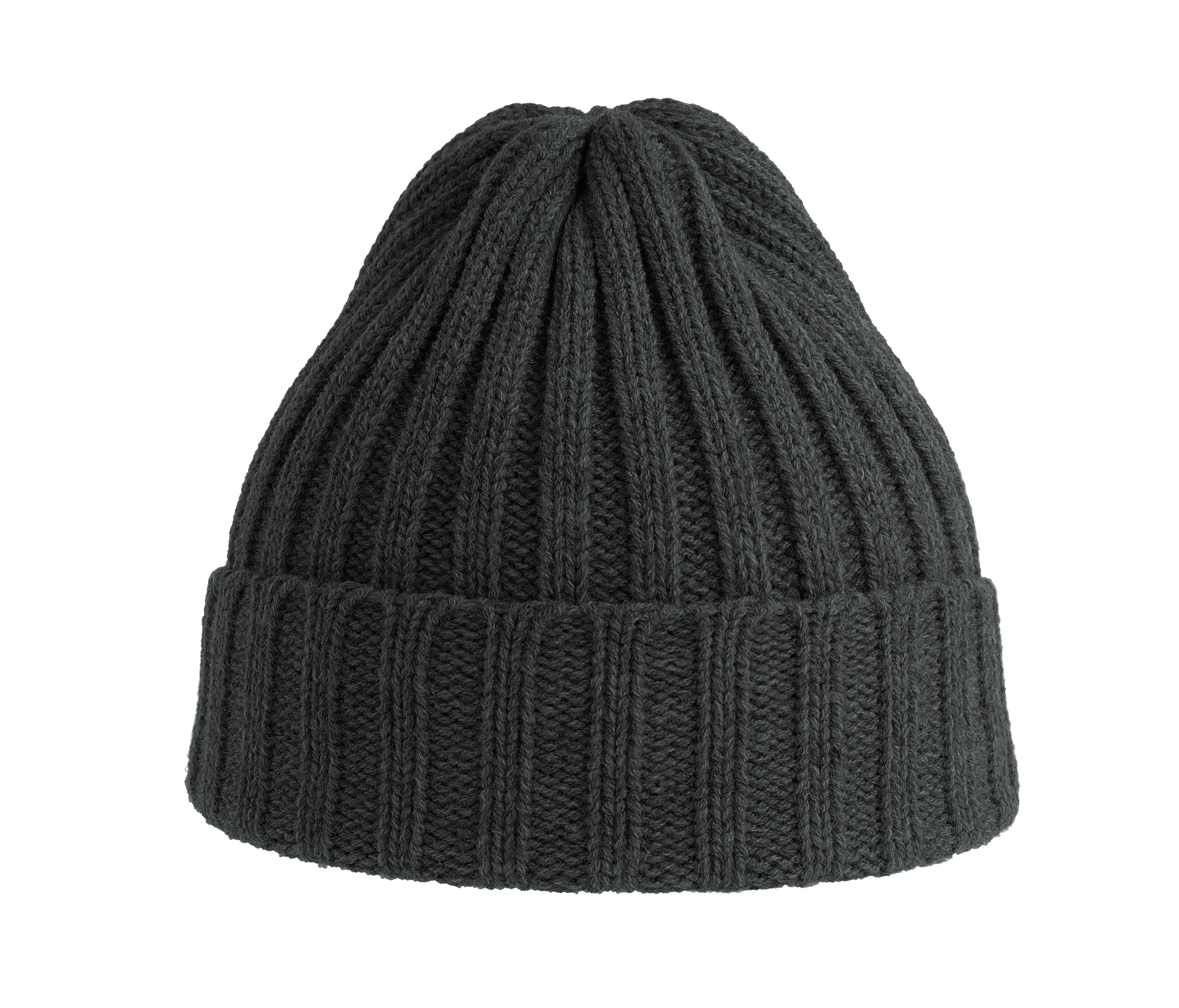 Bonnet en Polyester Recyclé - Dark Grey