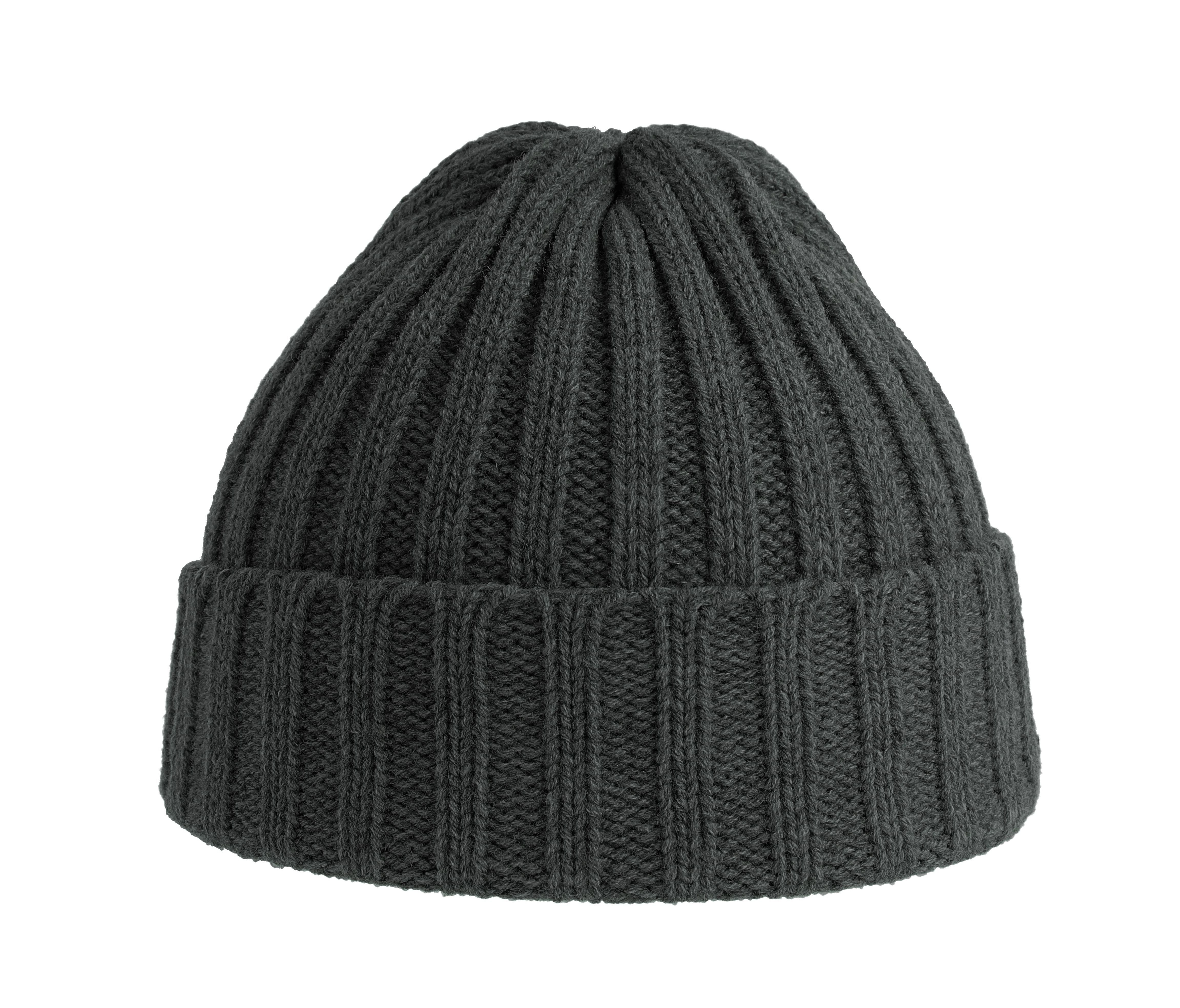 Bonnet en Polyester Recyclé - Dark Grey
