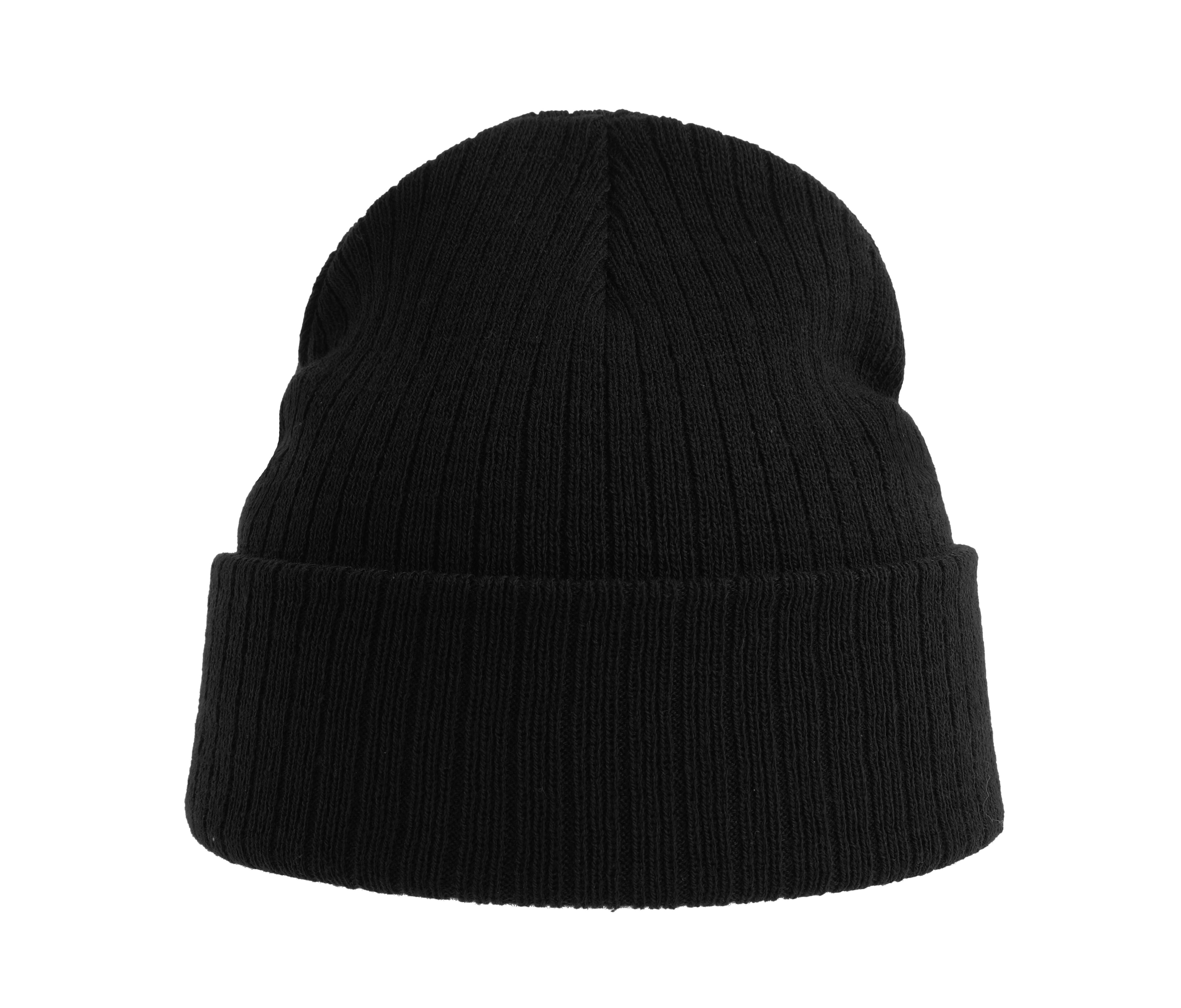 Bonnet en Polyester Recyclé - Black