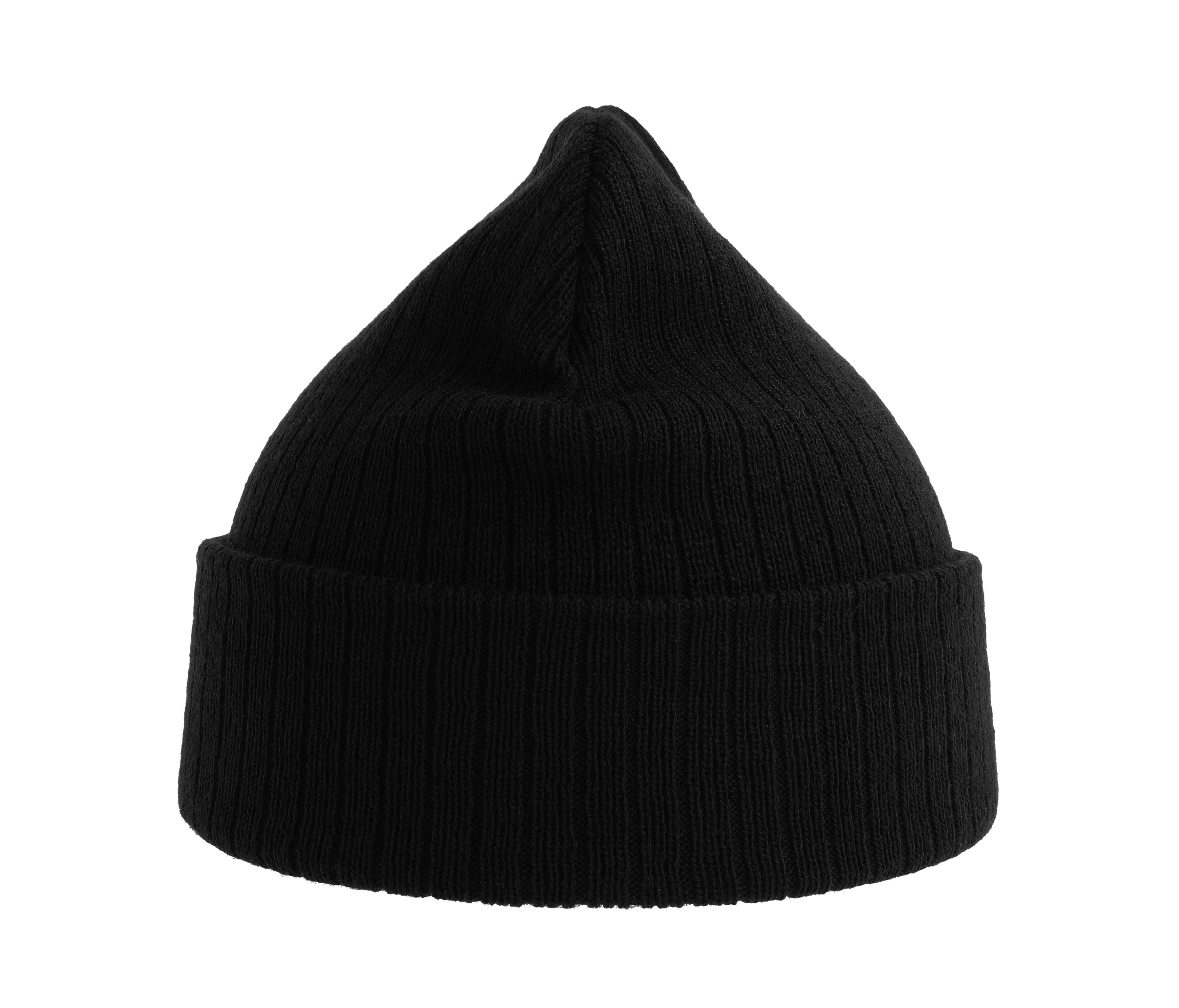 Bonnet en Polyester Recyclé - Black