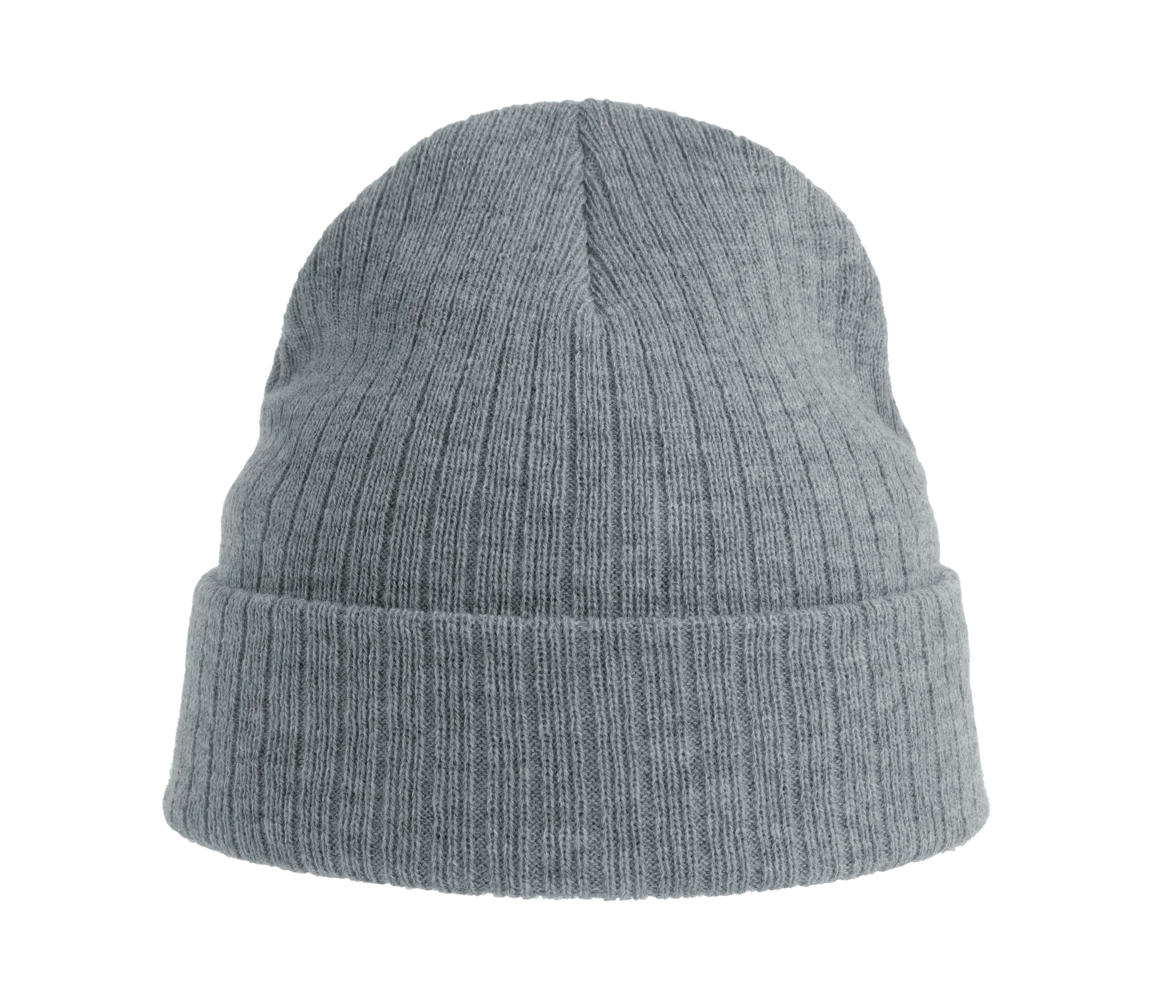 Bonnet en Polyester Recyclé - Light Grey Melange