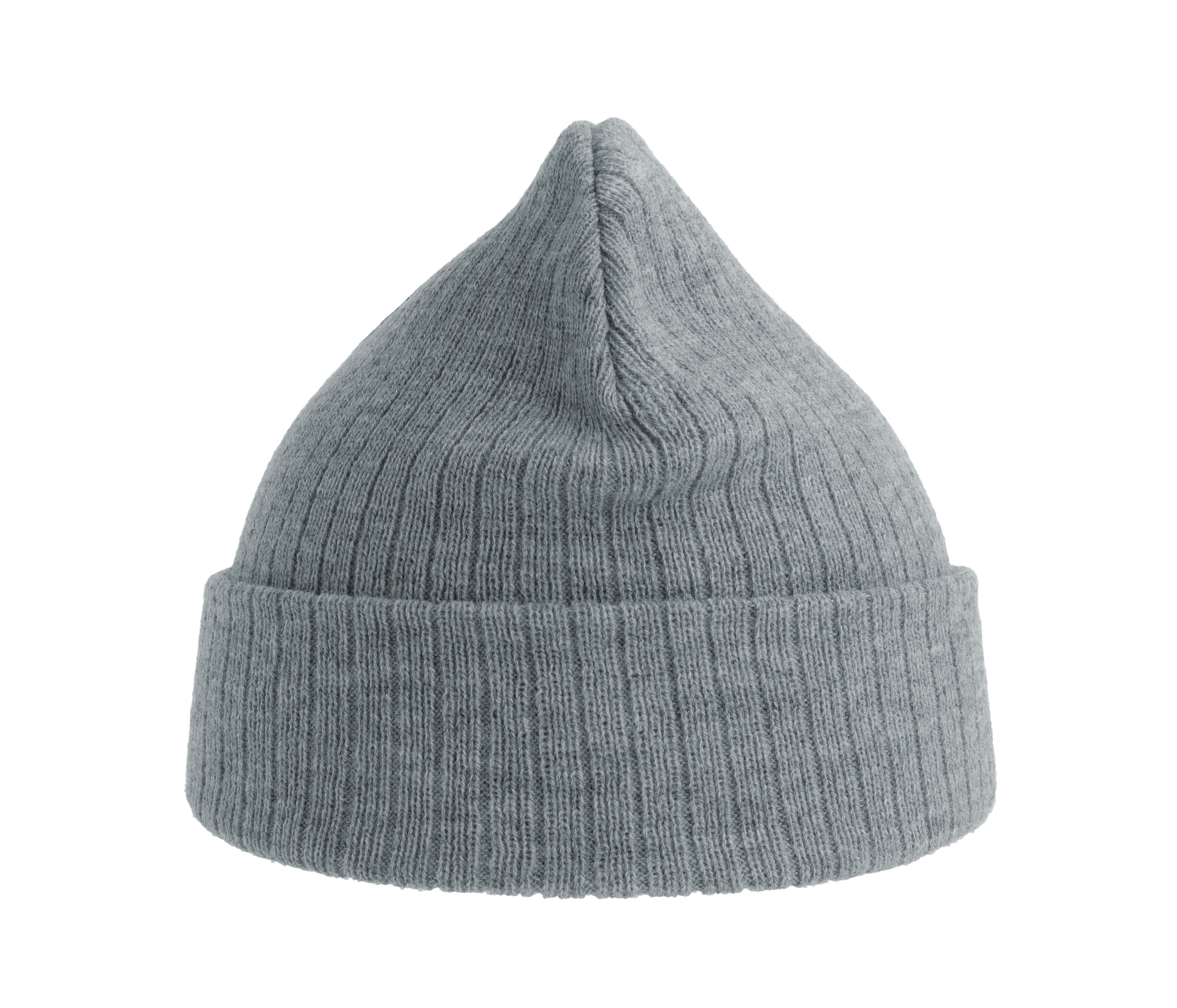 Bonnet en Polyester Recyclé - Light Grey Melange