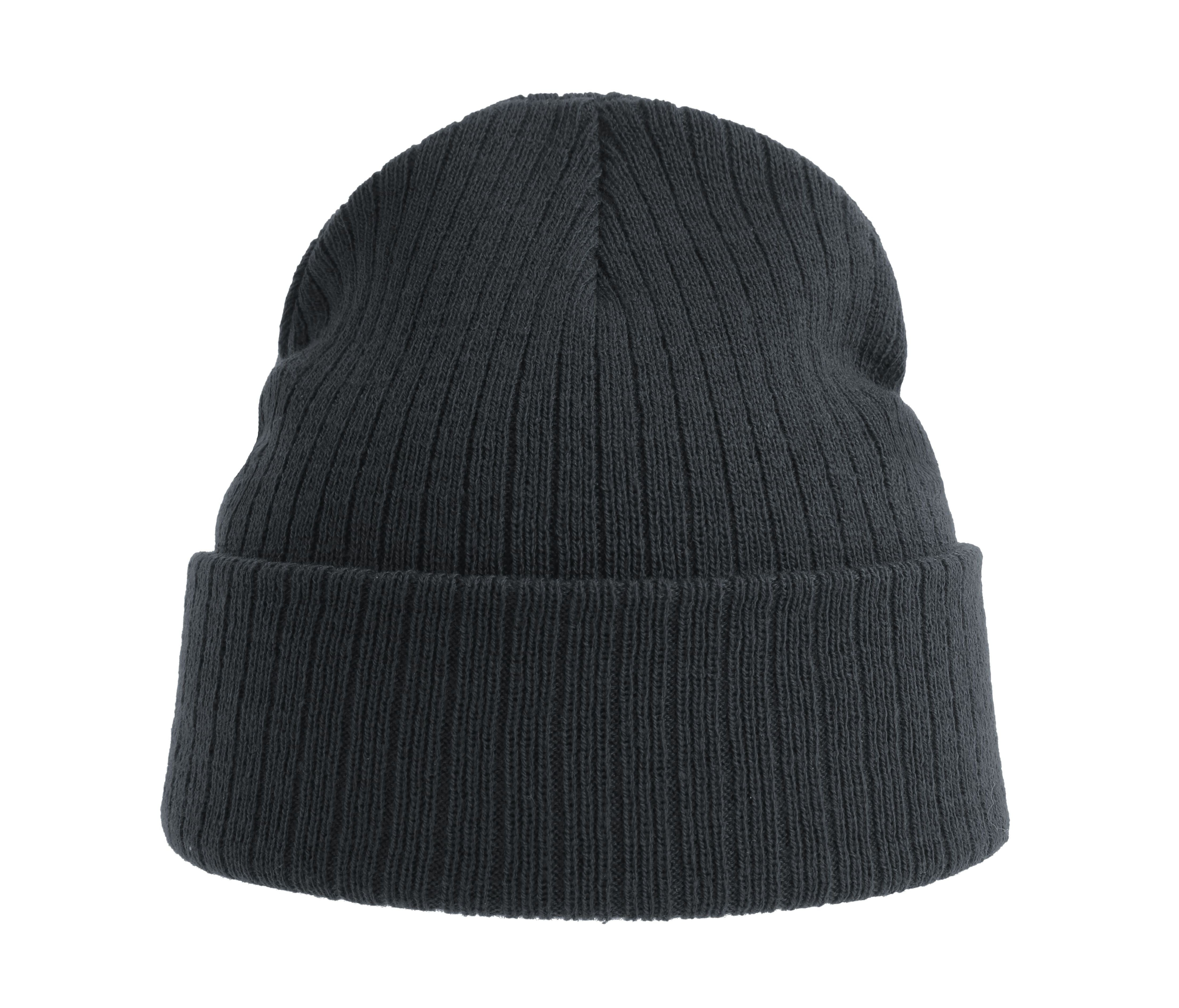 Bonnet en Polyester Recyclé - Dark Grey Melange