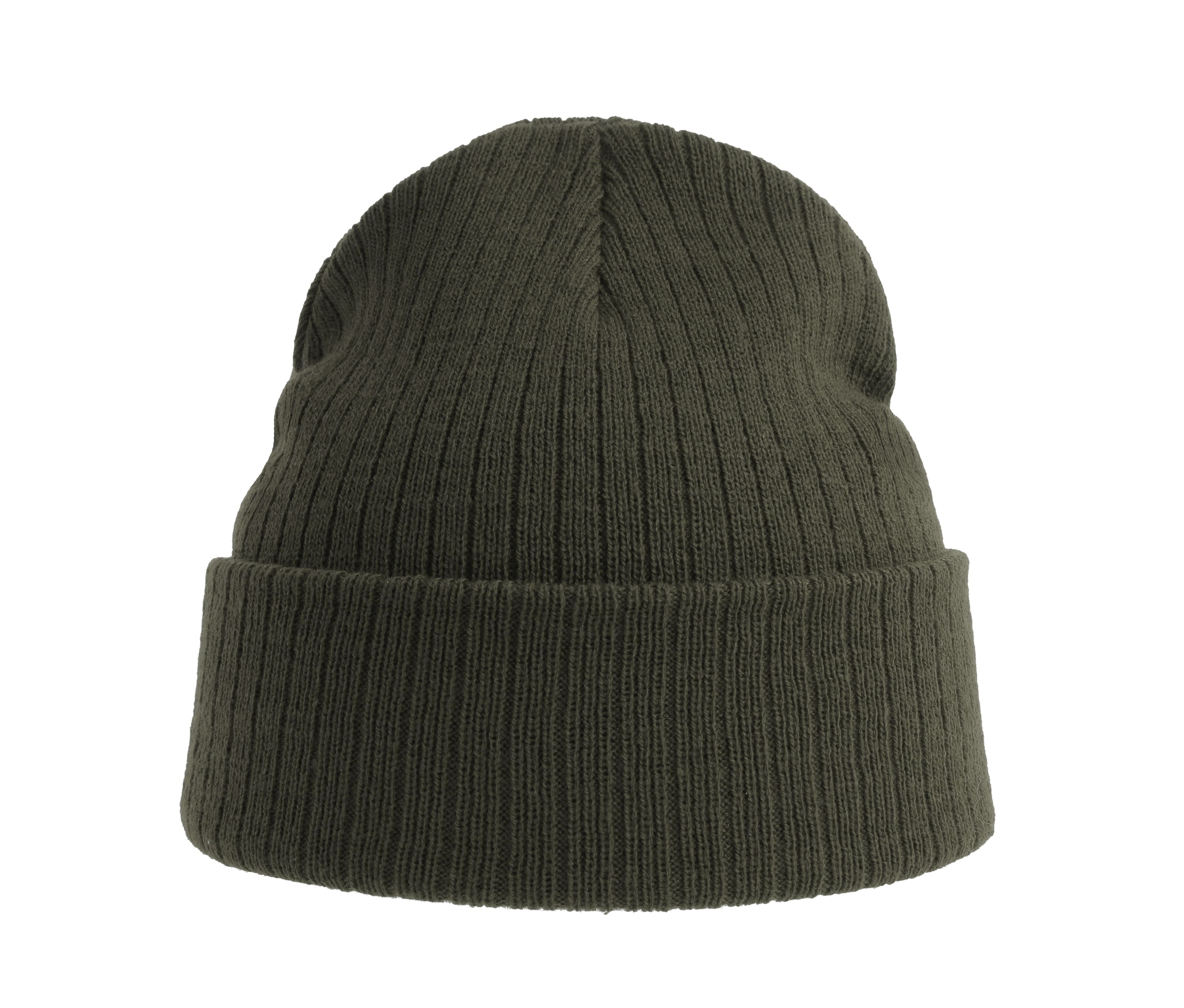 Bonnet en Polyester Recyclé - Olive