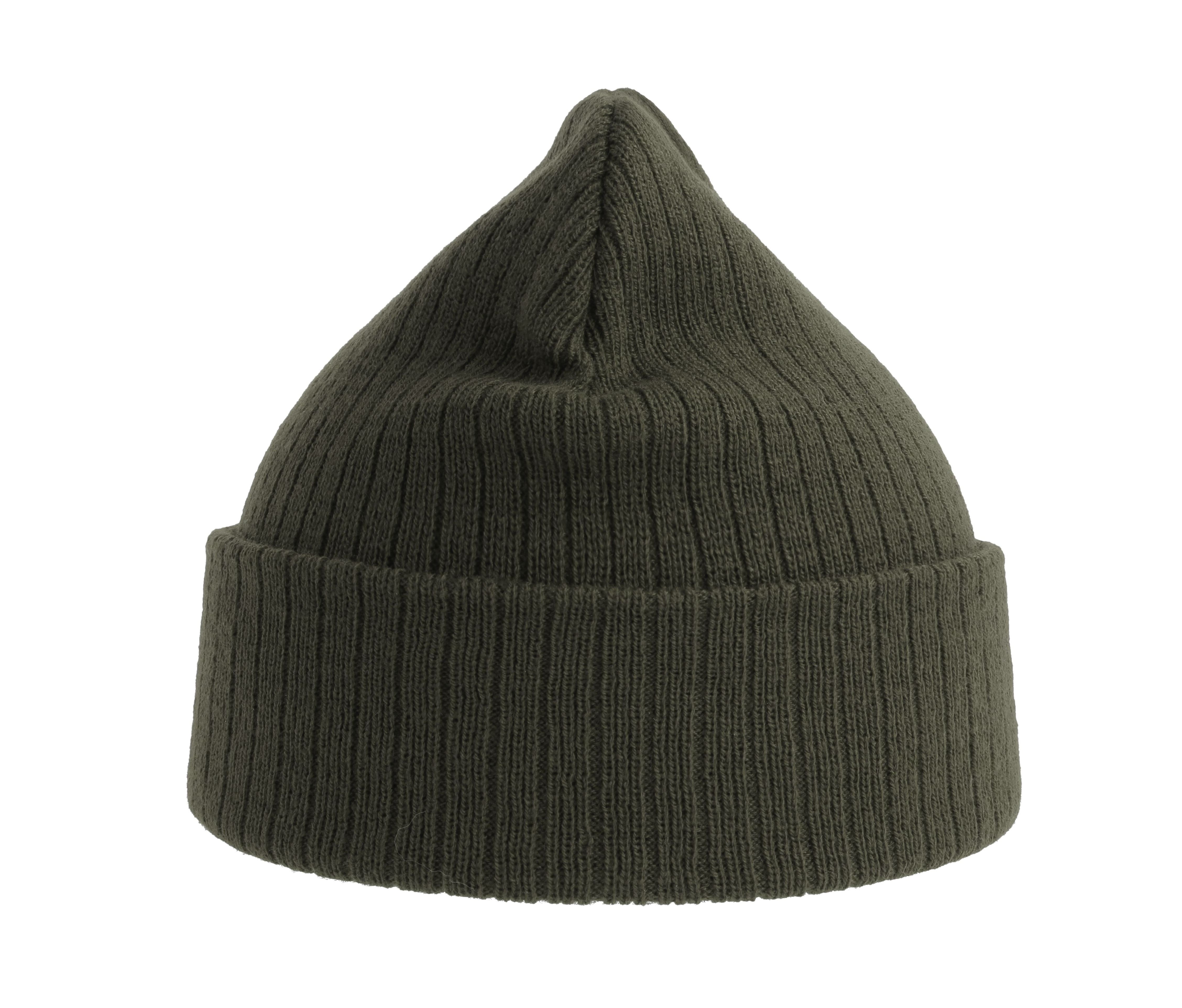 Bonnet en Polyester Recyclé - Olive