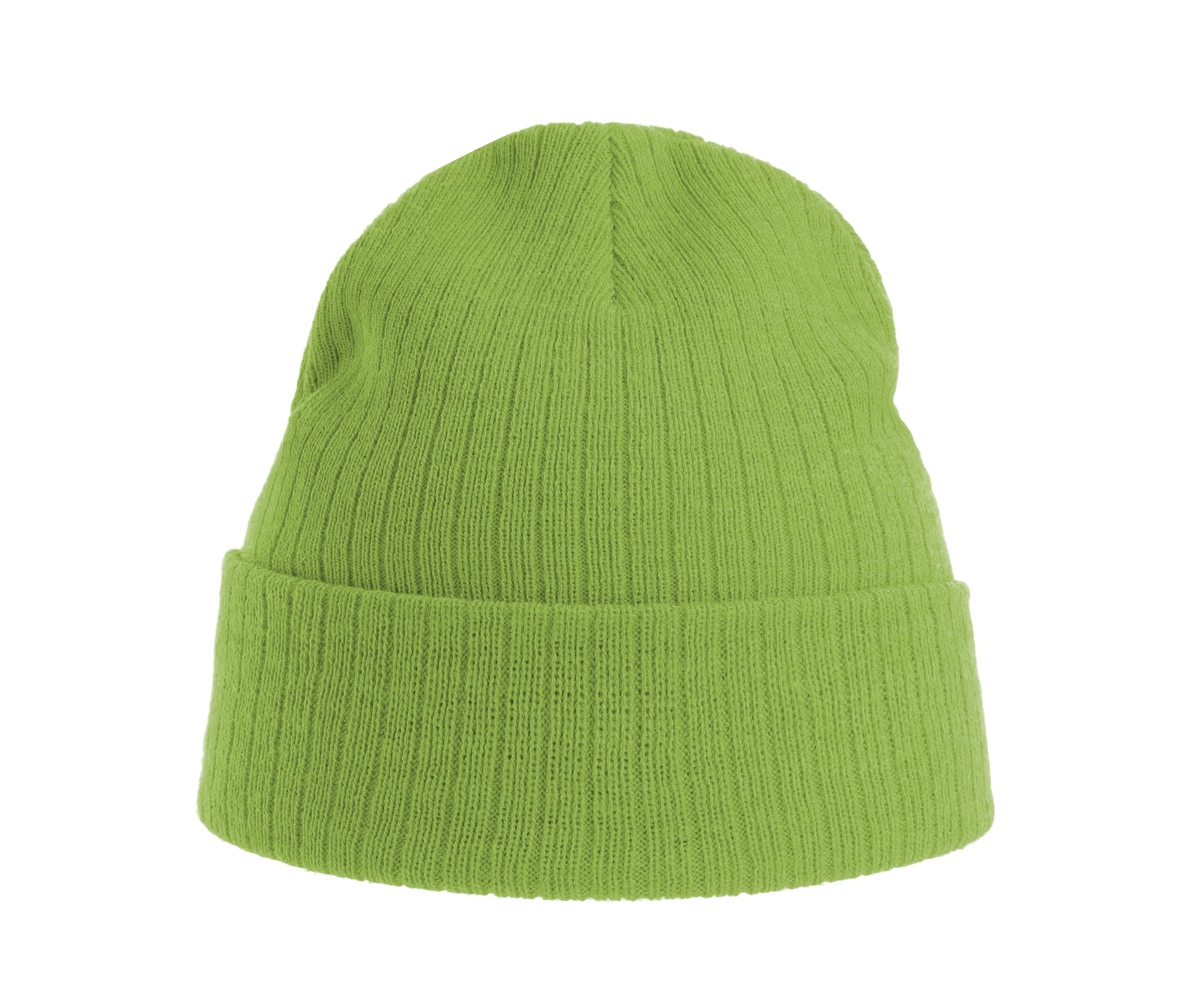 Bonnet en Polyester Recyclé - Acid Green