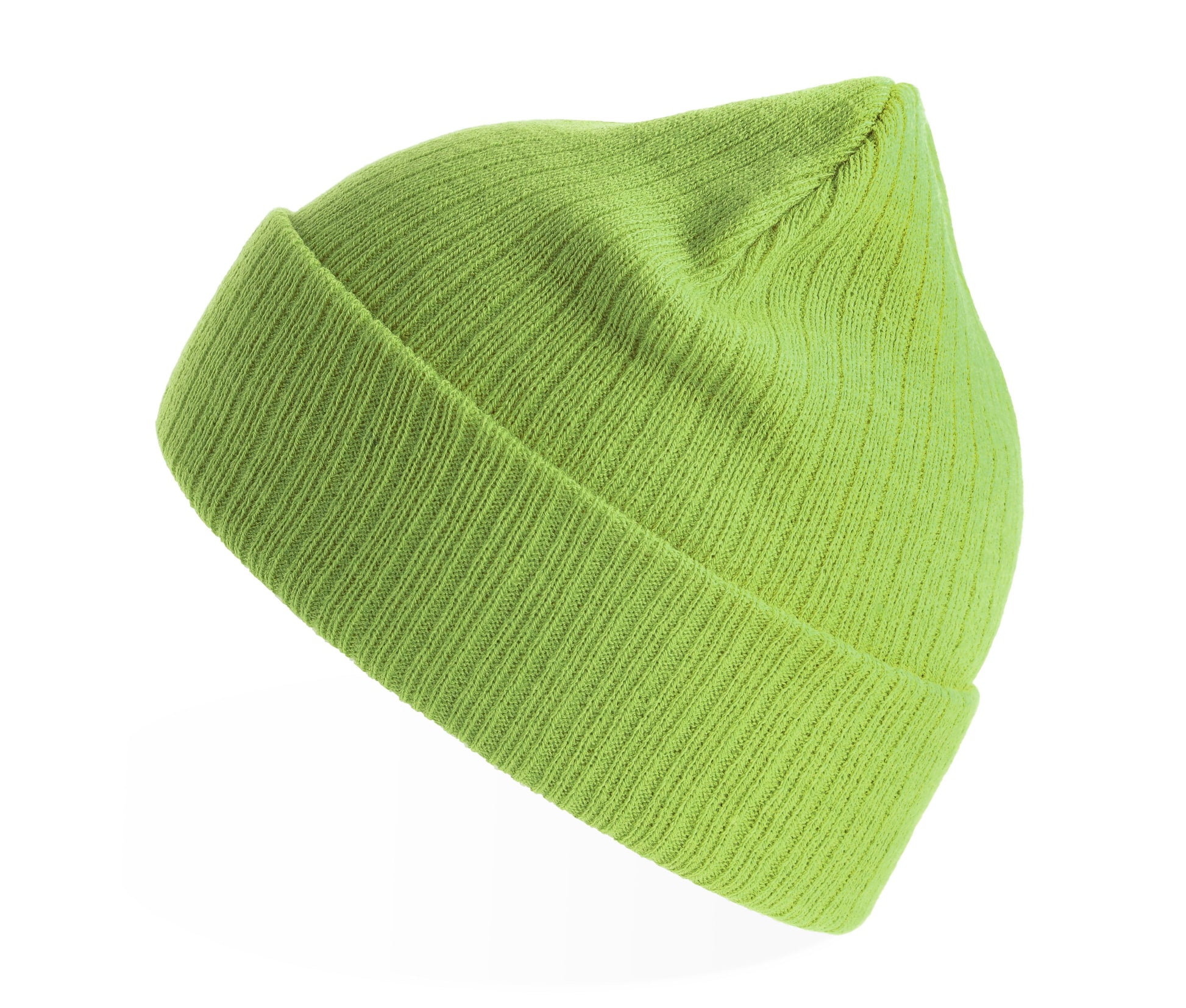 Bonnet en Polyester Recyclé - Acid Green