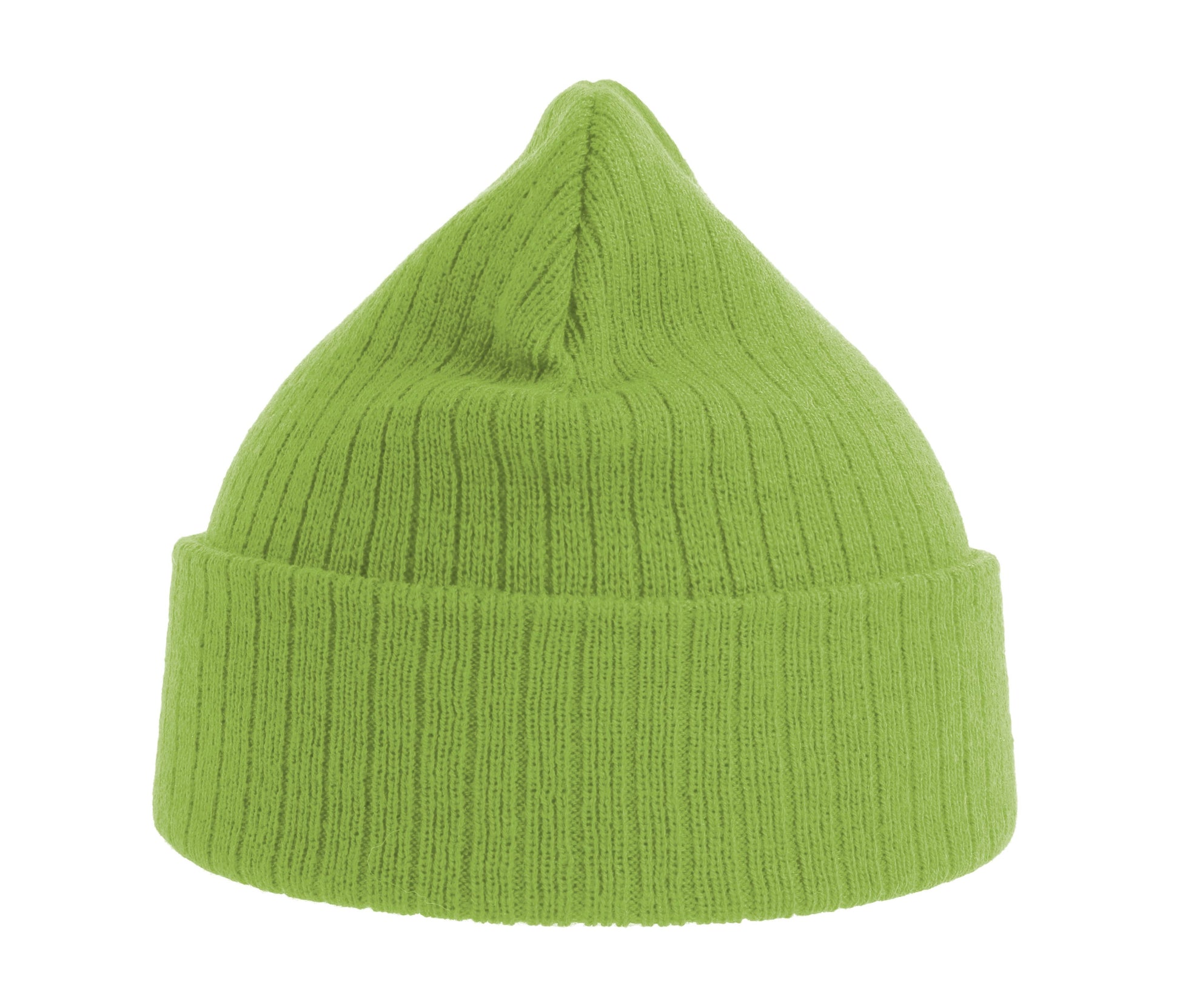 Bonnet en Polyester Recyclé - Acid Green