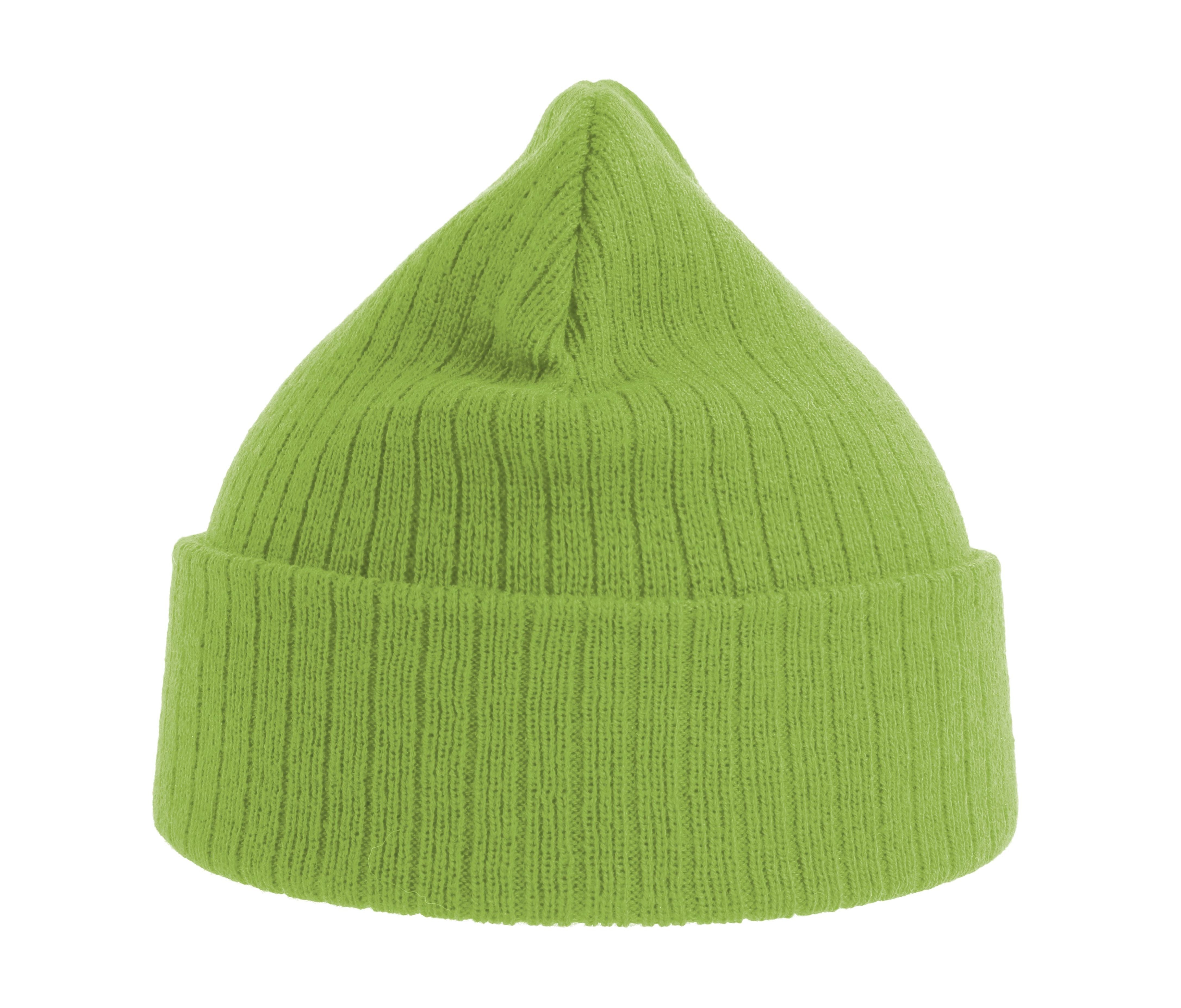 Bonnet en Polyester Recyclé - Acid Green