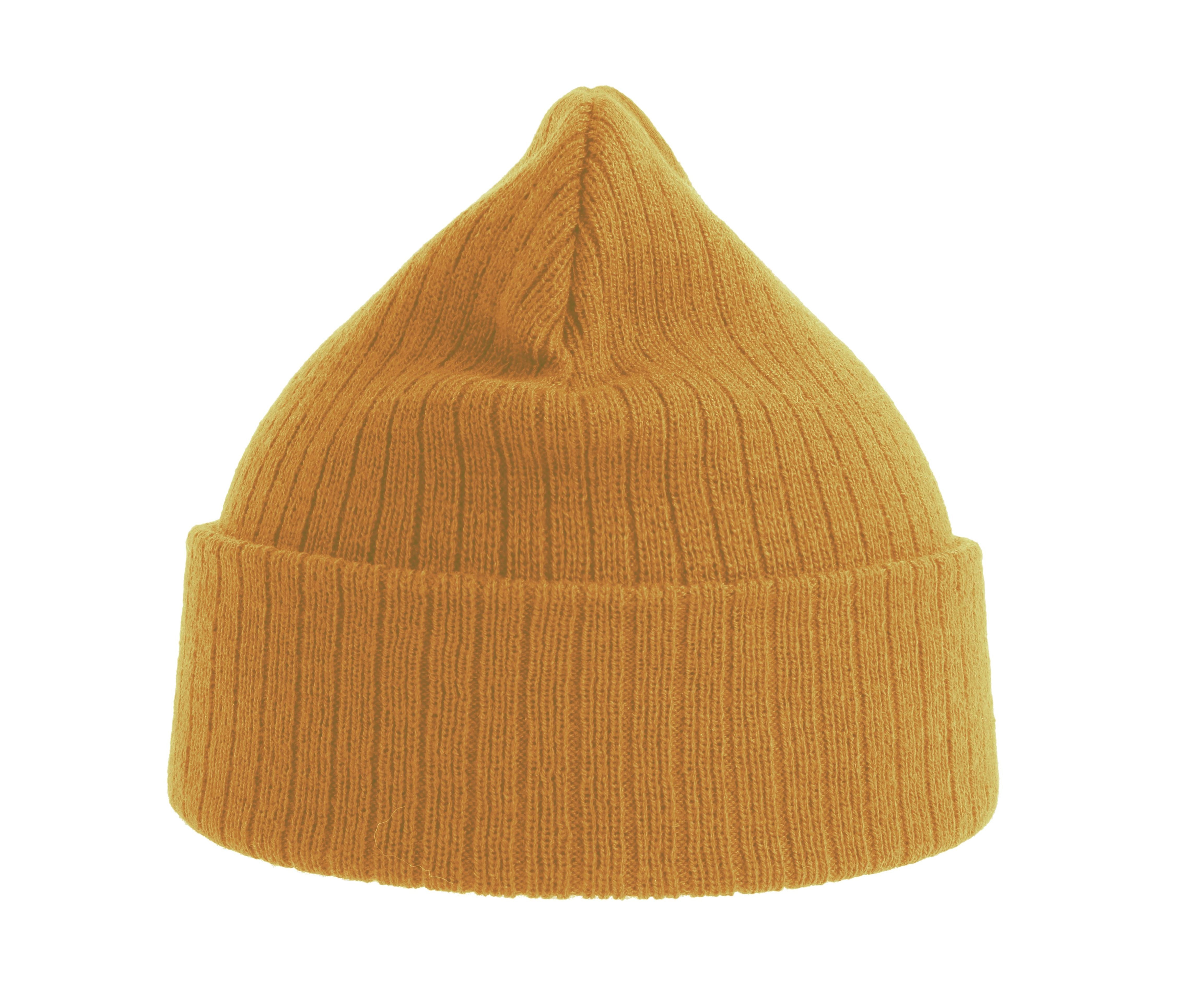 Bonnet en Polyester Recyclé - Mustard