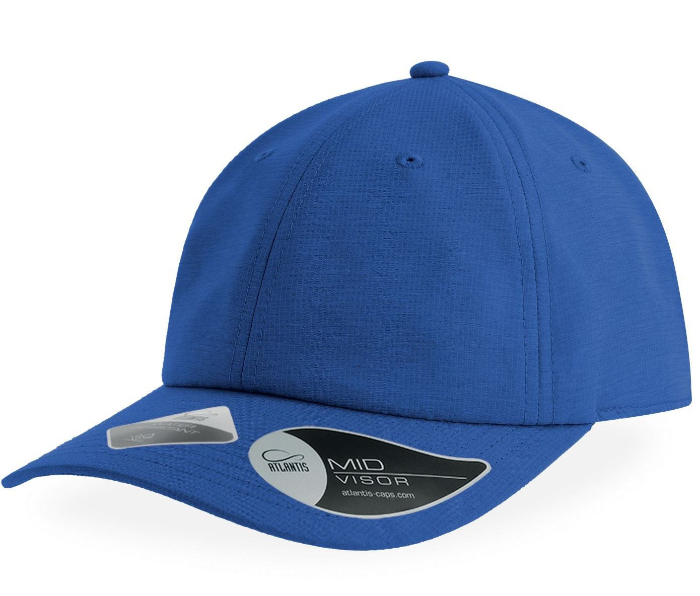 Casquette 6 Pans Mid Visor - Royal
