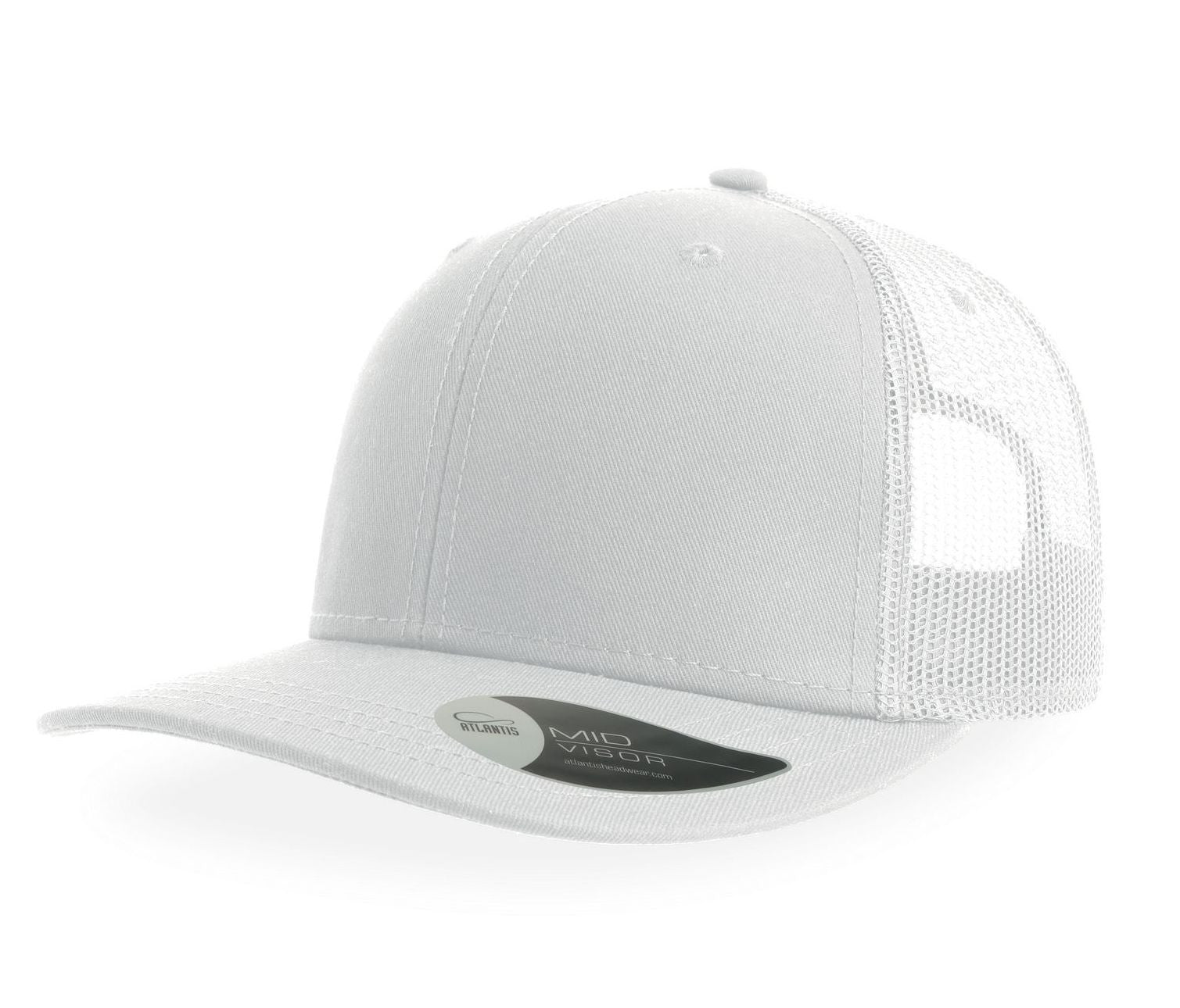 Casquette Style Trucker - White
