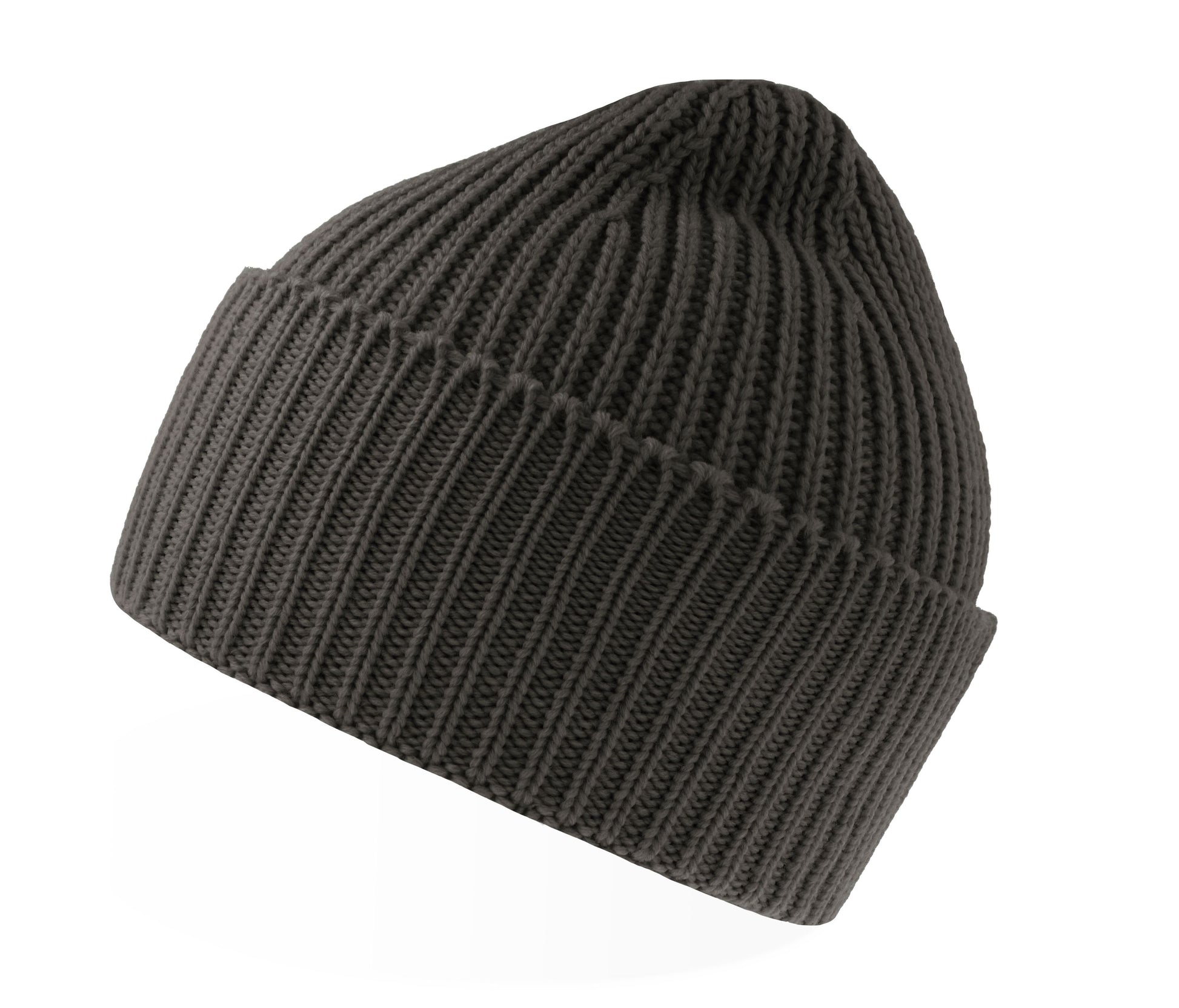 Bonnet en Tricot Épais - Dark Grey Melange