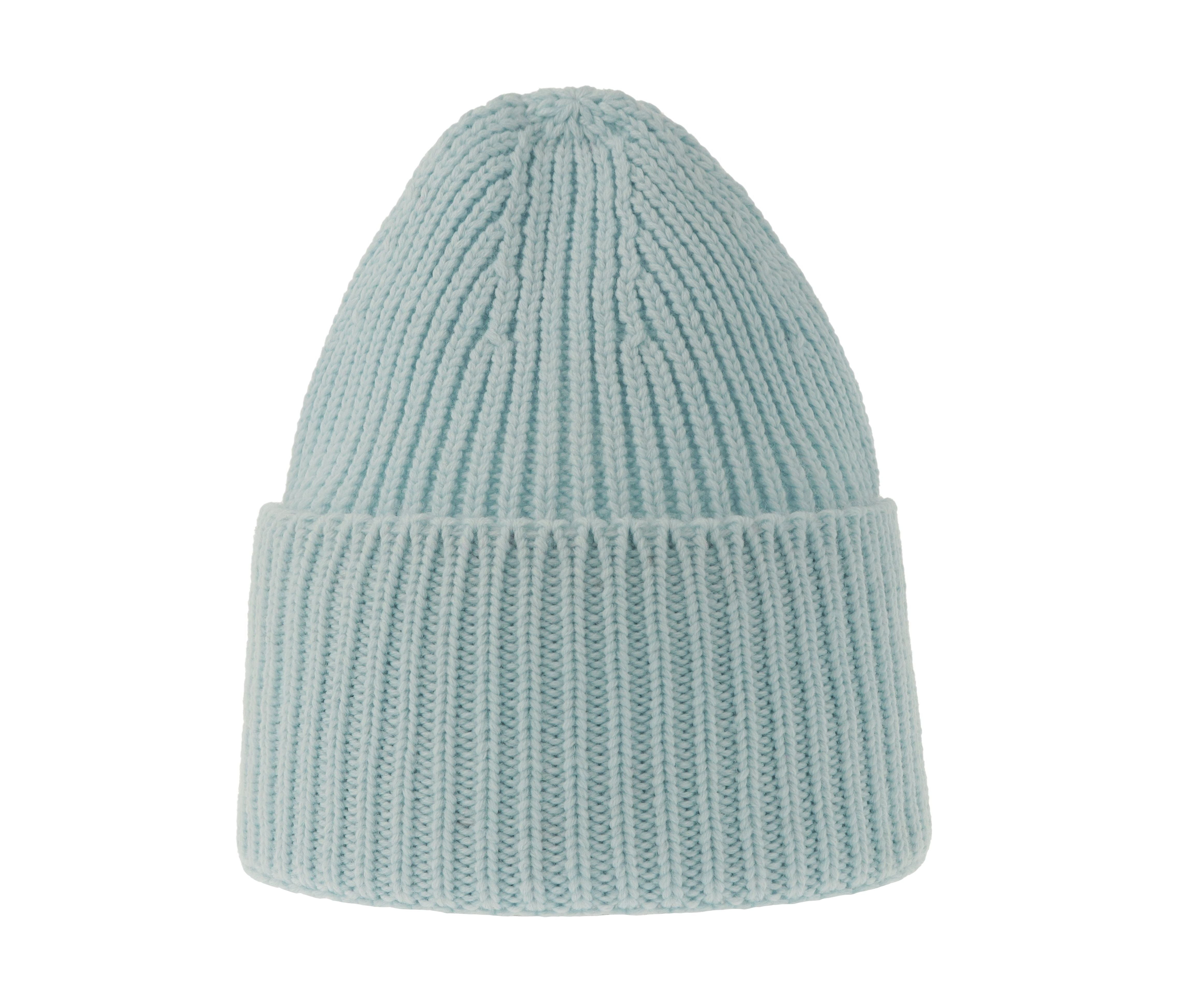 Bonnet en Tricot Épais - Light Blue