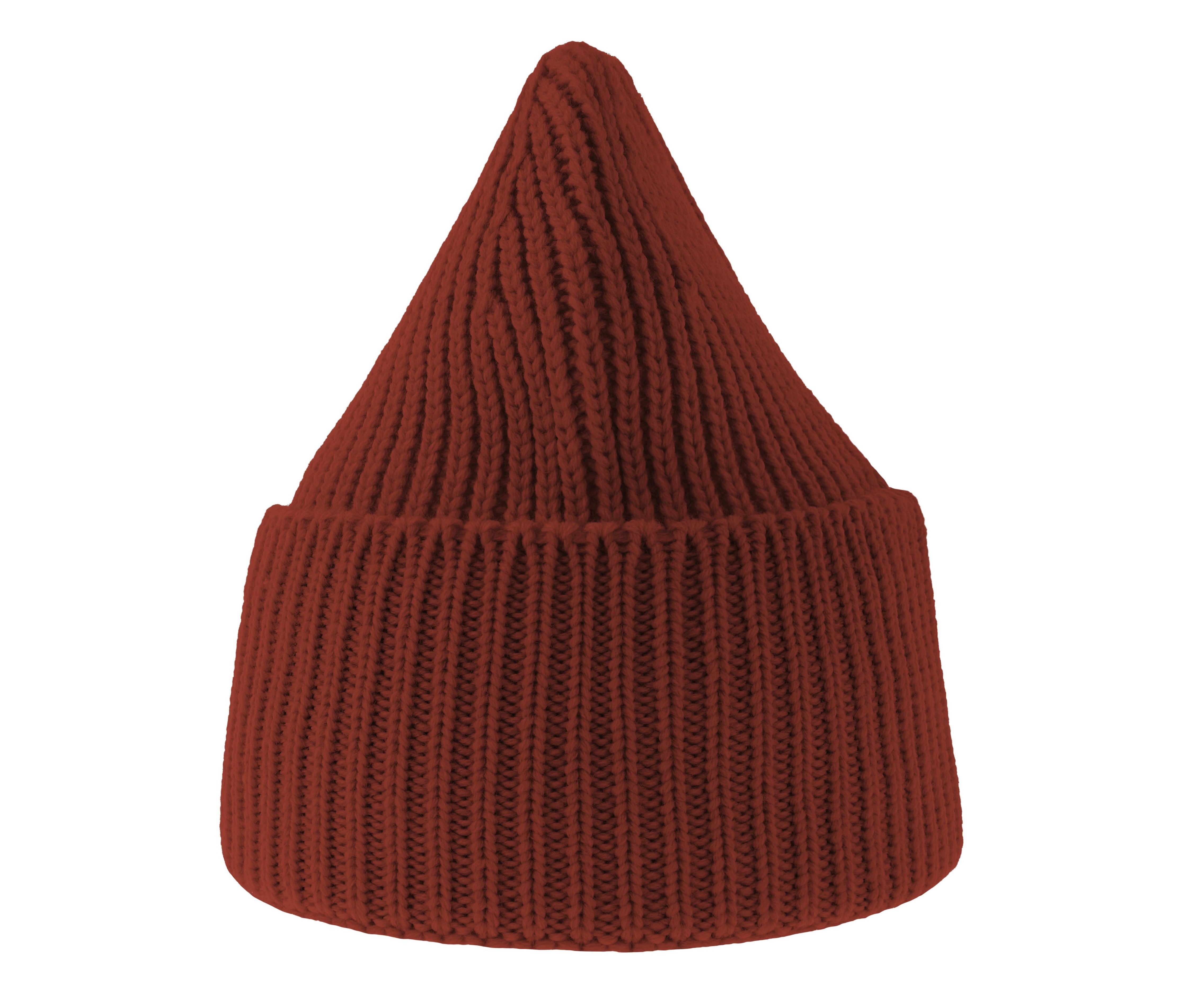 Bonnet en Tricot Épais - Rusty