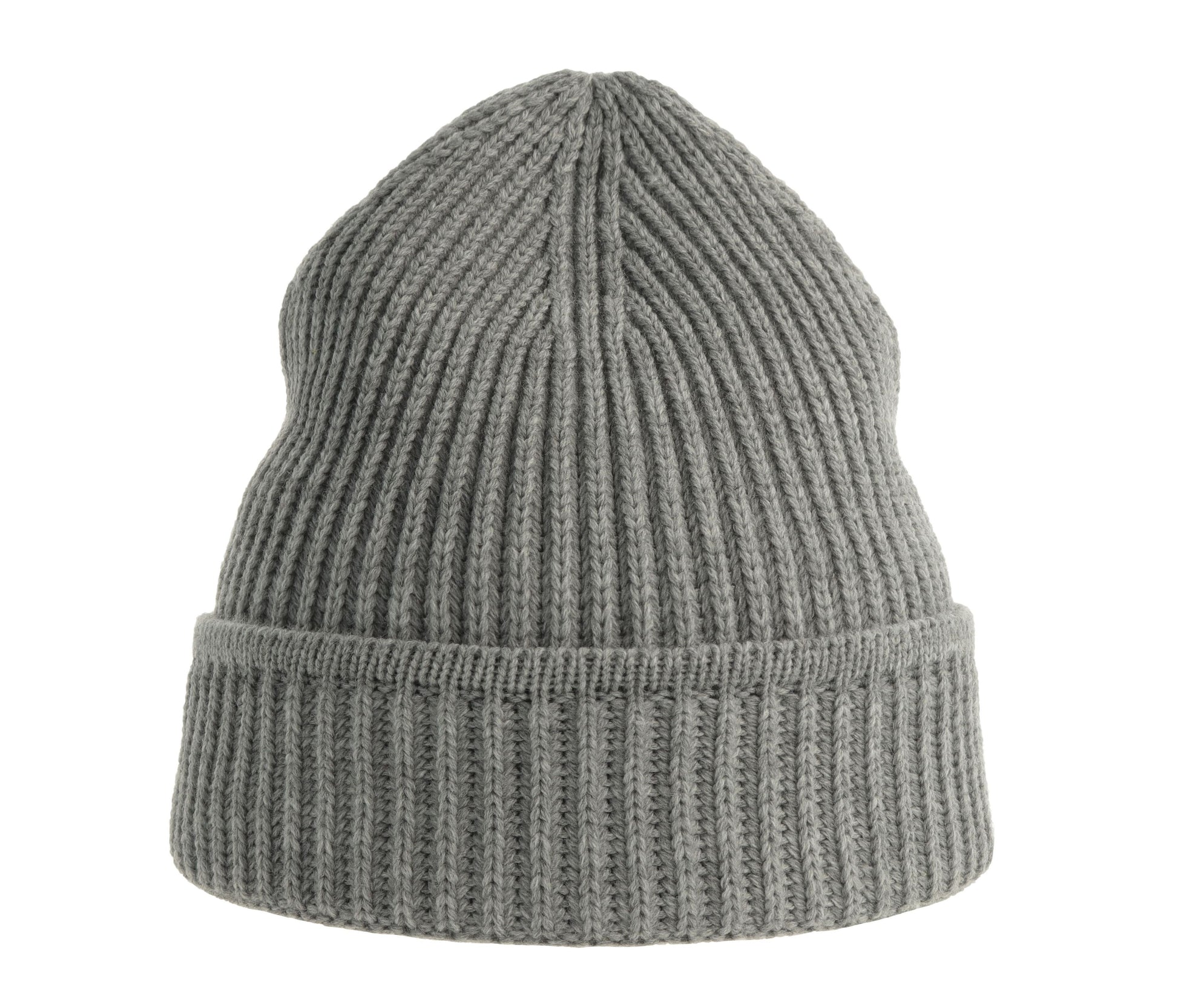 Bonnet en Tricot - Light Grey Melange