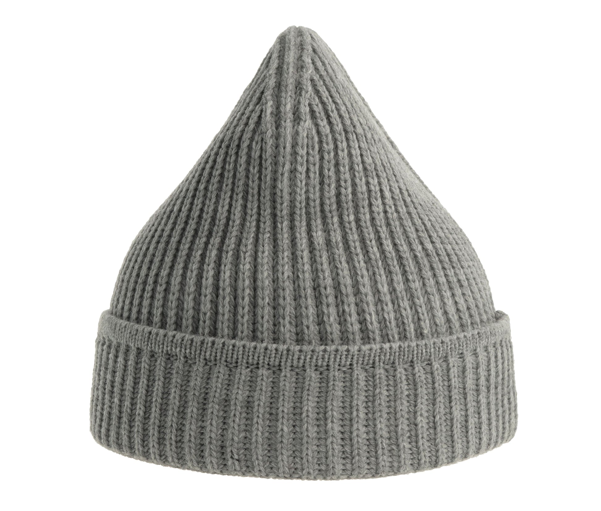 Bonnet en Tricot - Light Grey Melange