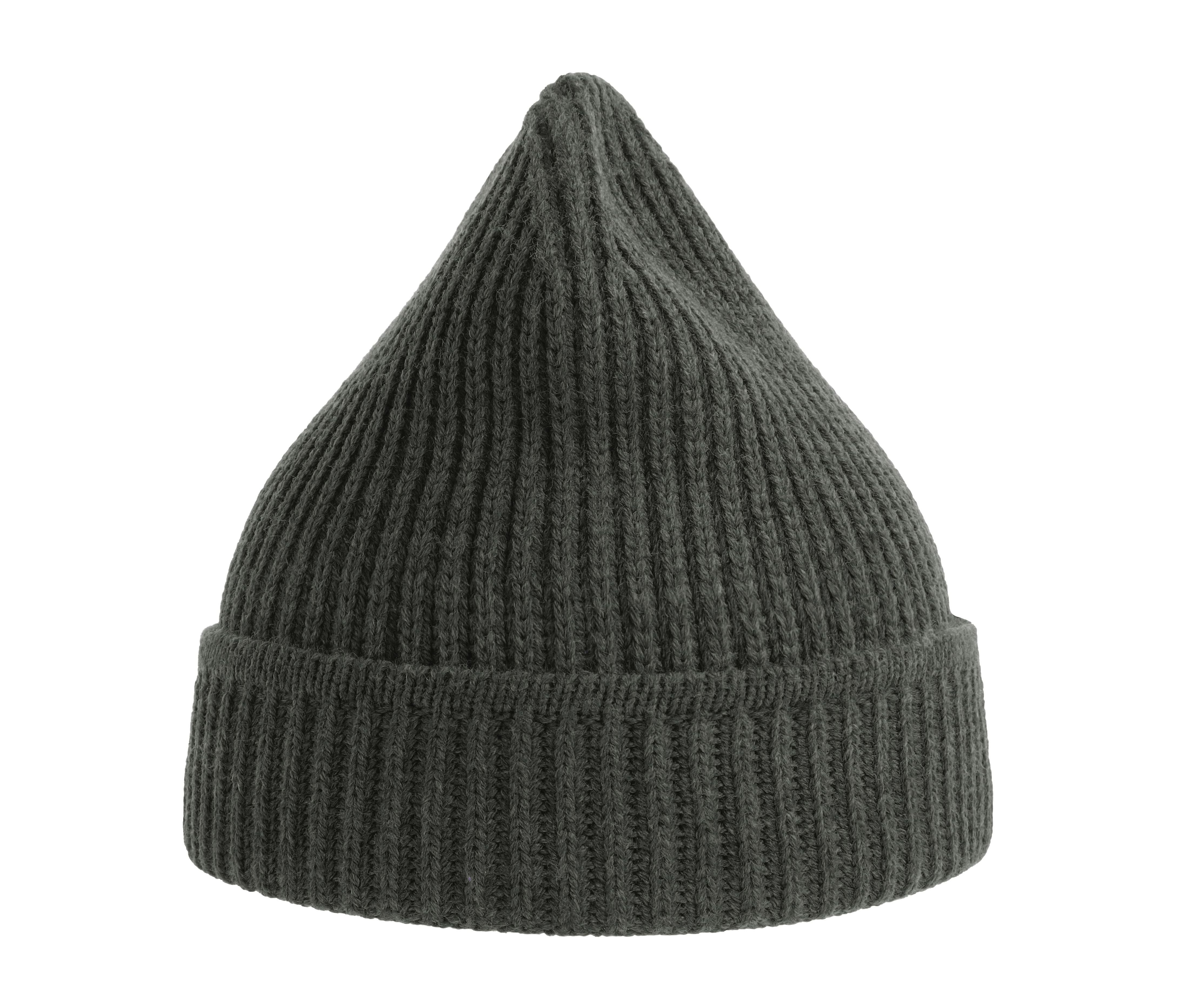 Bonnet en Tricot - Dark Grey Melange