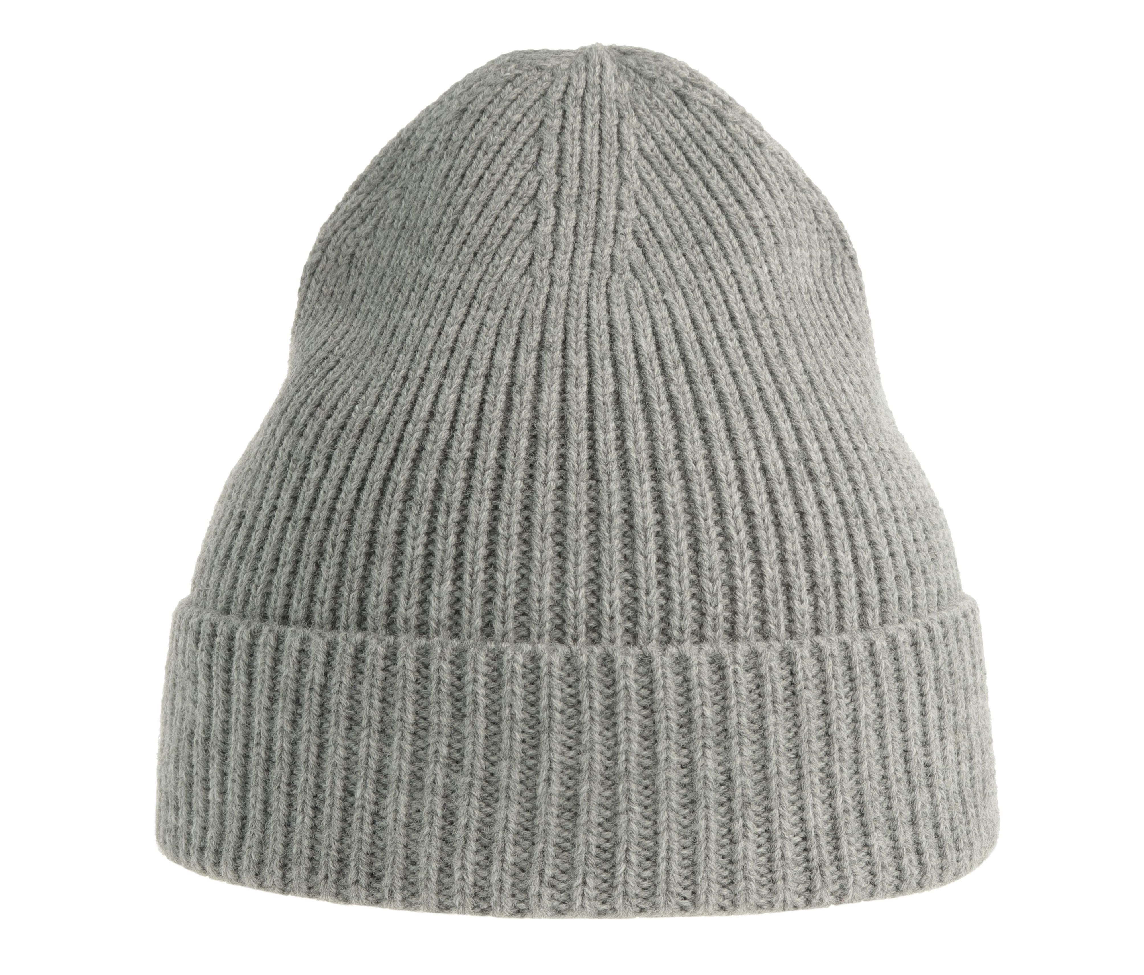 Bonnet en Polyester Recyclé - Light Grey Melange