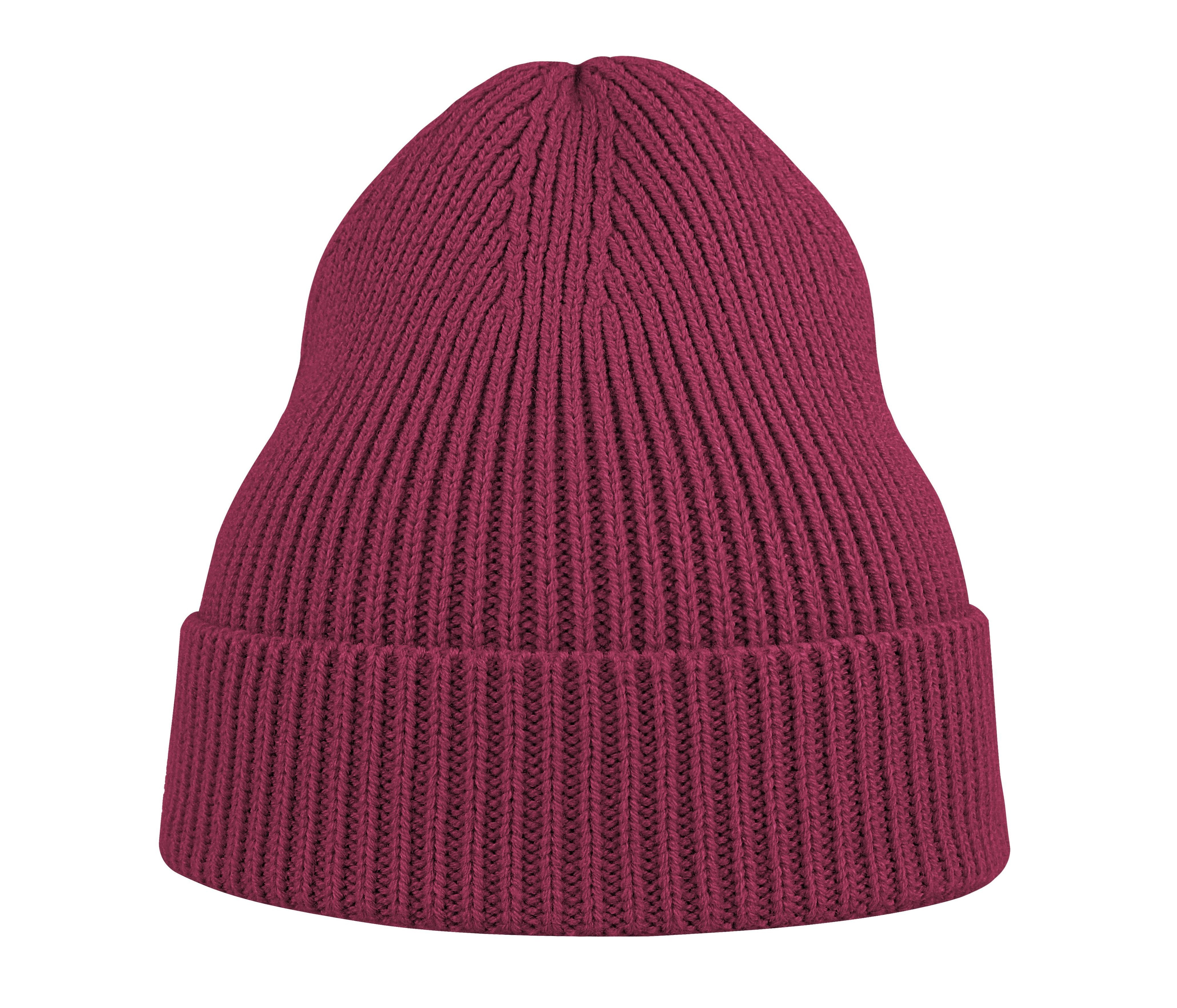 Bonnet en Polyester Recyclé - Burgundy