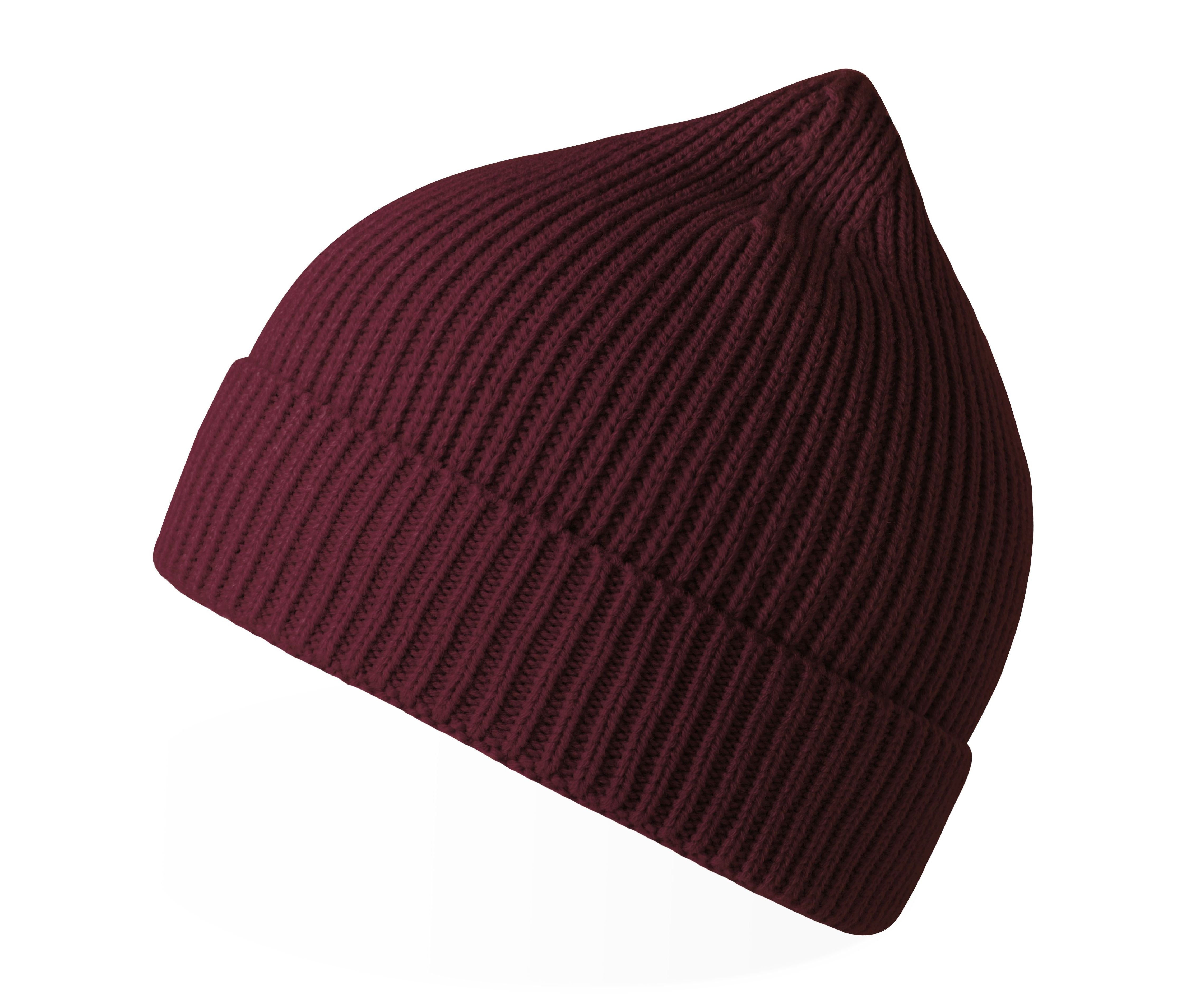 Bonnet en Polyester Recyclé - Burgundy