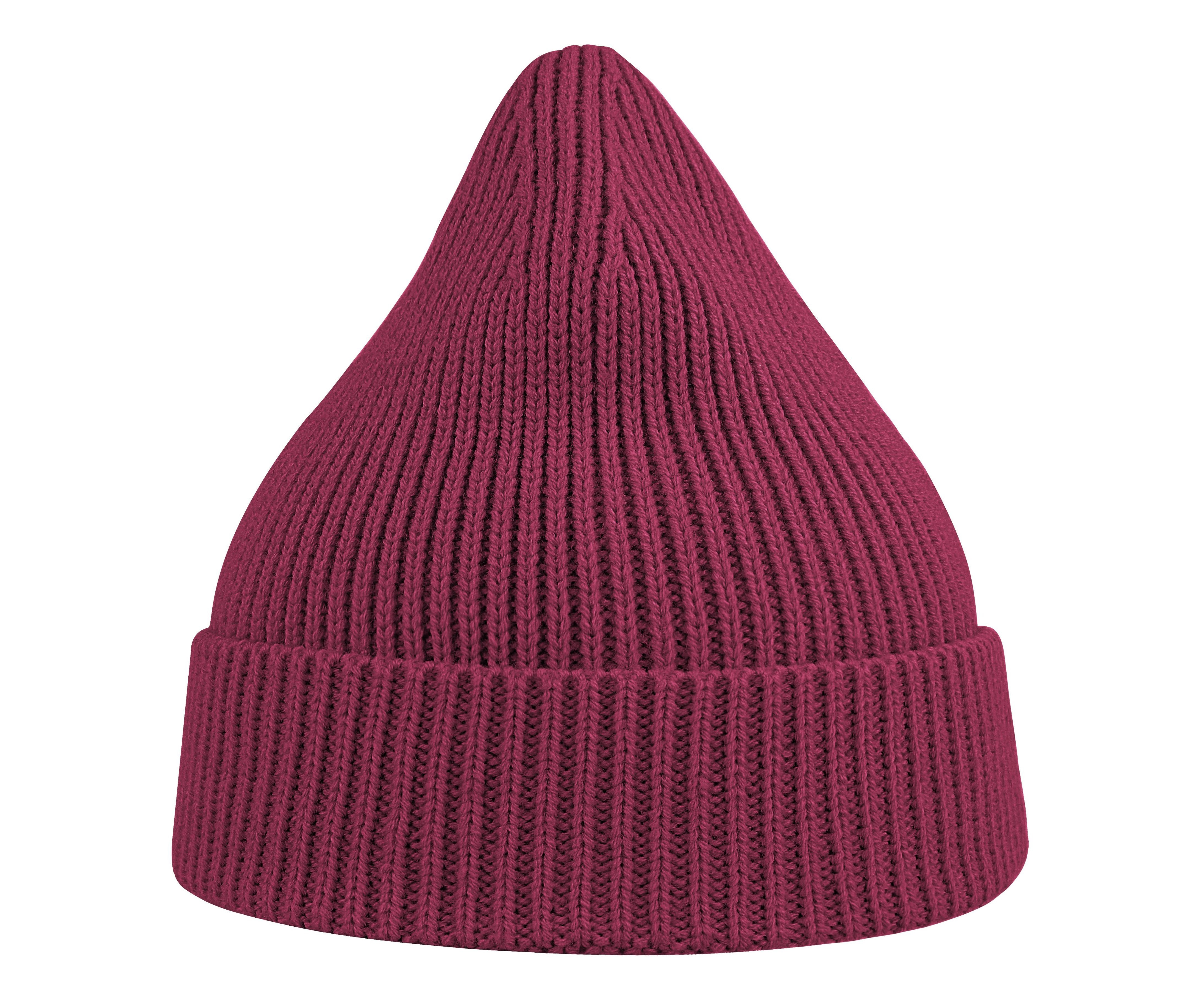 Bonnet en Polyester Recyclé - Burgundy