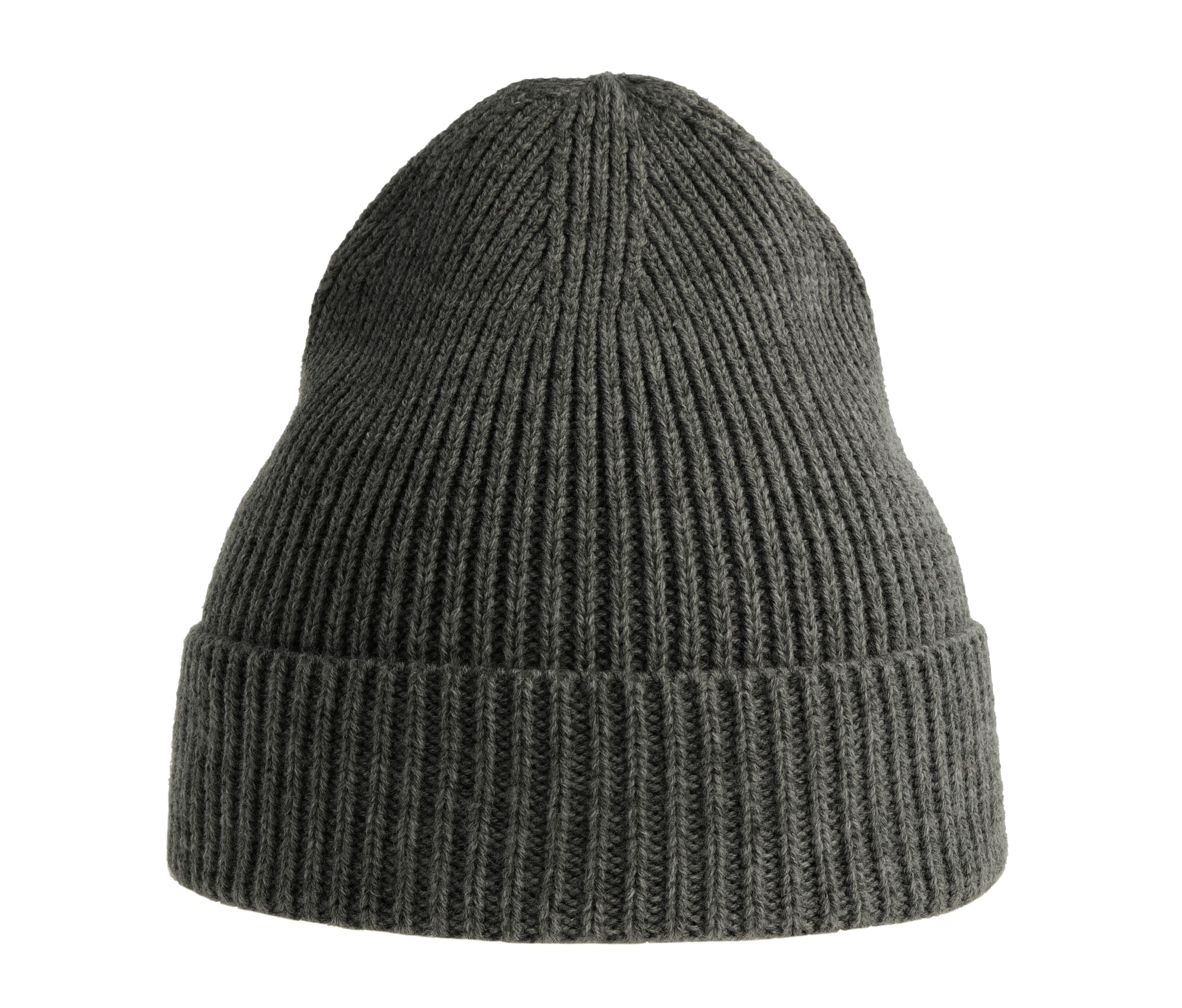 Bonnet en Polyester Recyclé - Dark Grey Melange