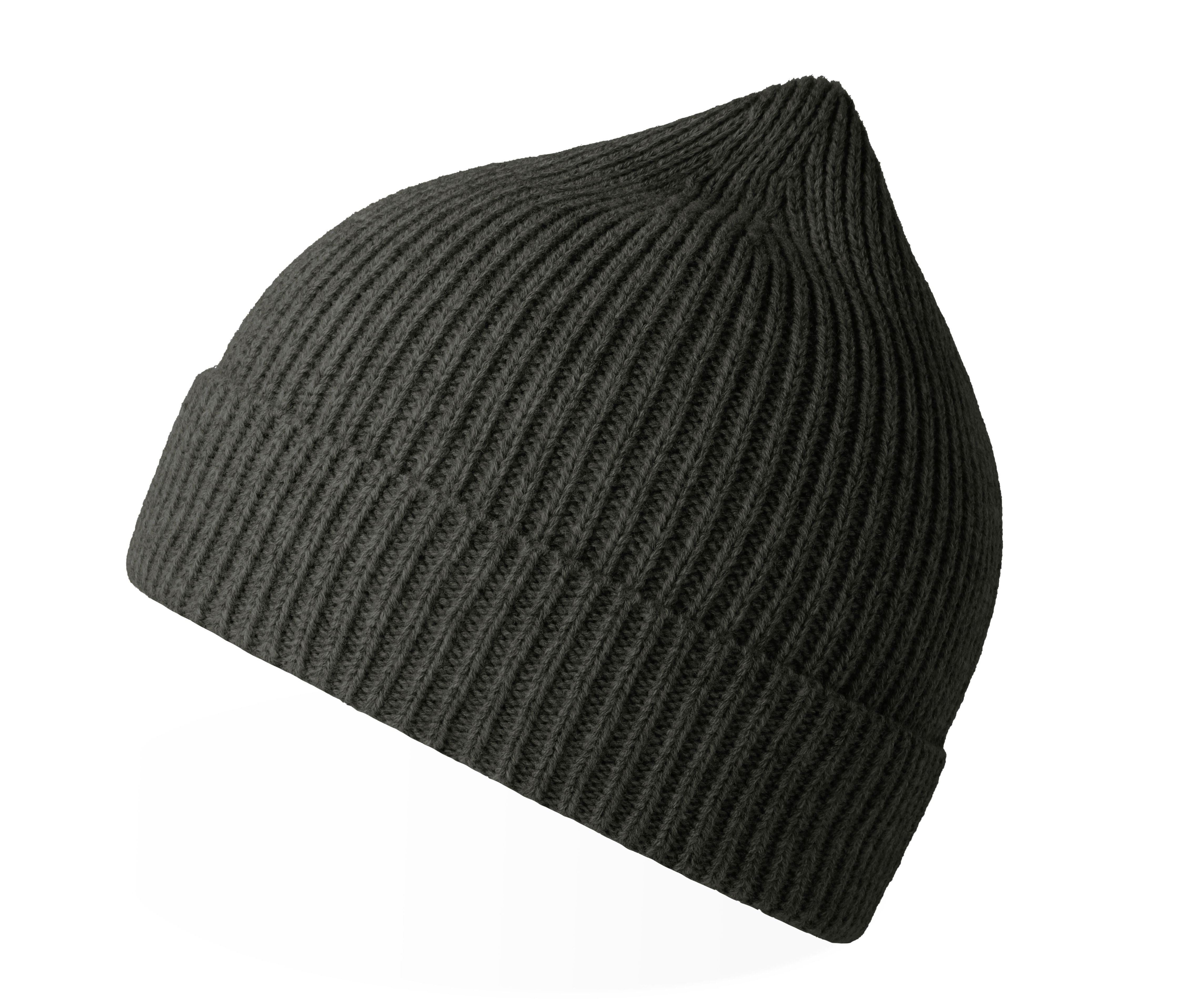 Bonnet en Polyester Recyclé - Dark Grey Melange