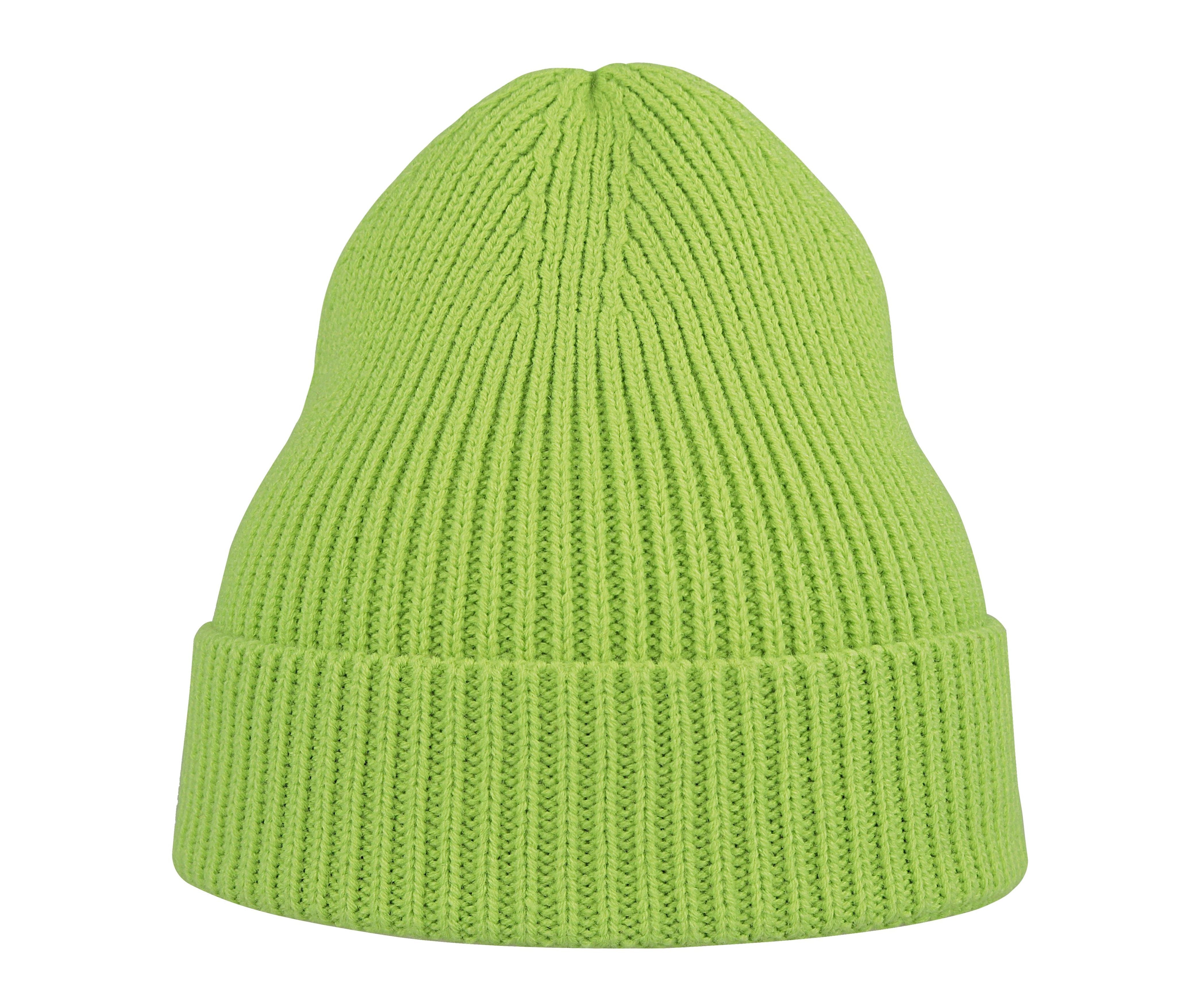 Bonnet en Polyester Recyclé - Acid Green