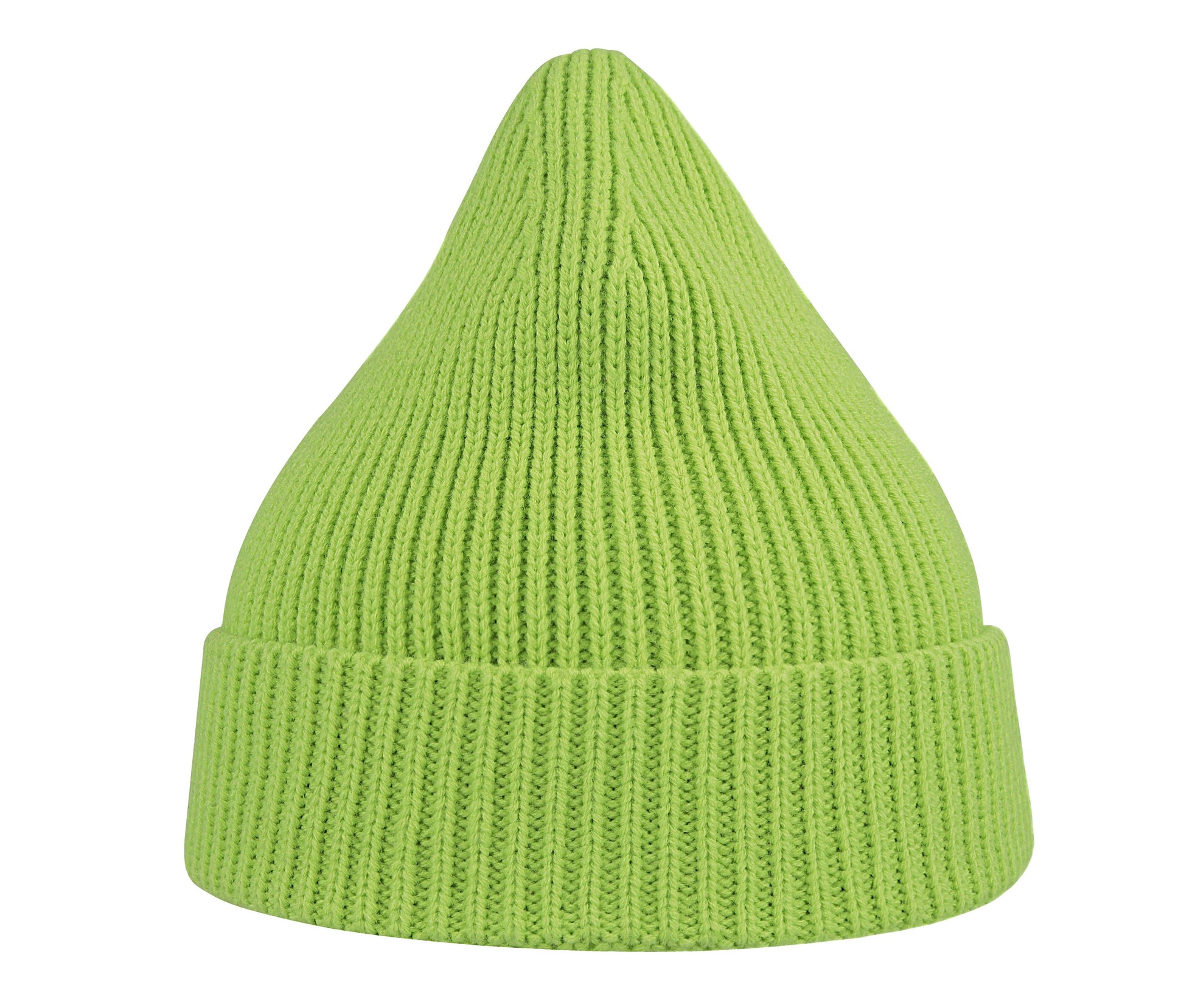 Bonnet en Polyester Recyclé - Acid Green