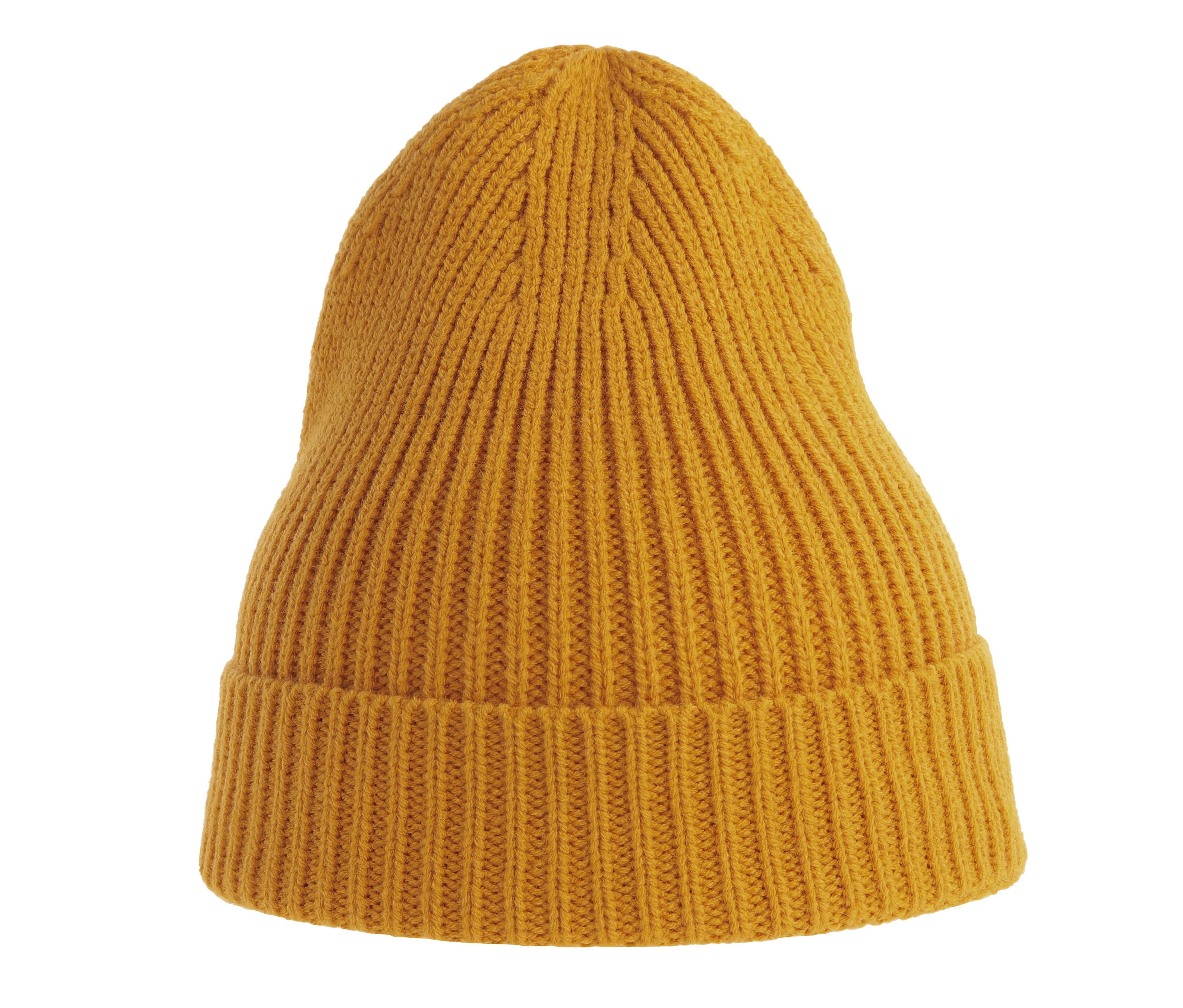 Bonnet en Polyester Recyclé - Mustard