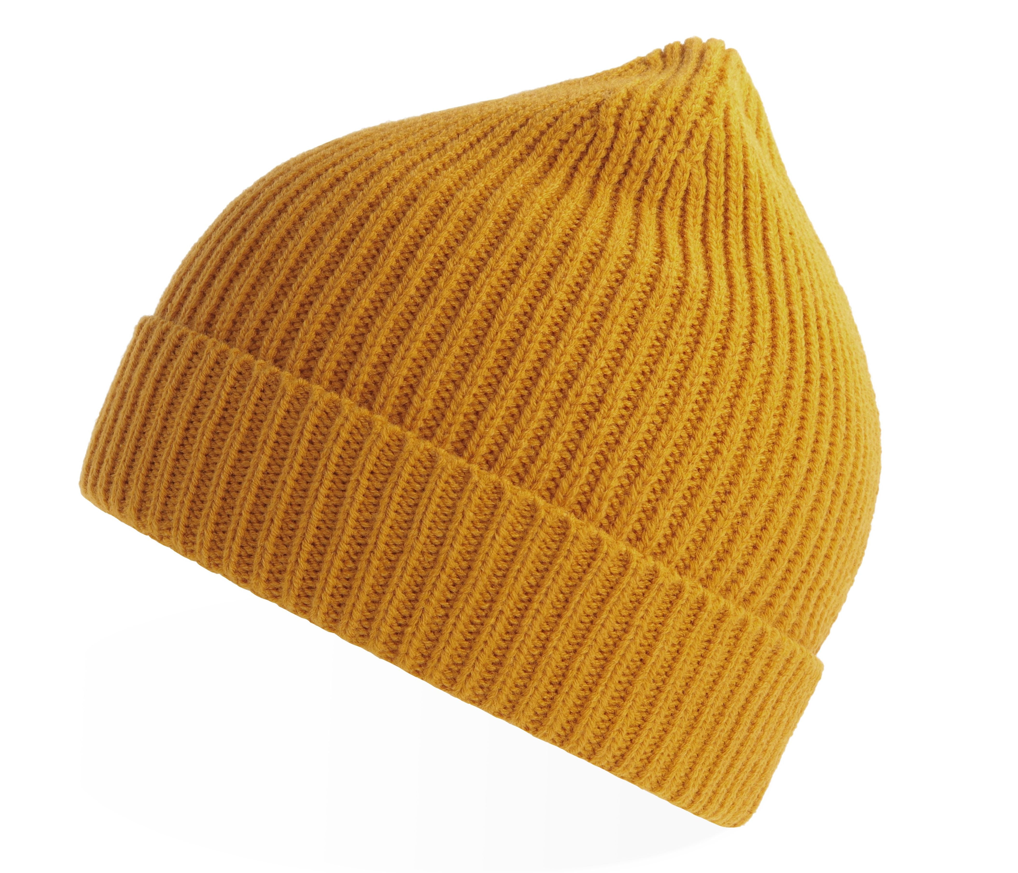 Bonnet en Polyester Recyclé - Mustard