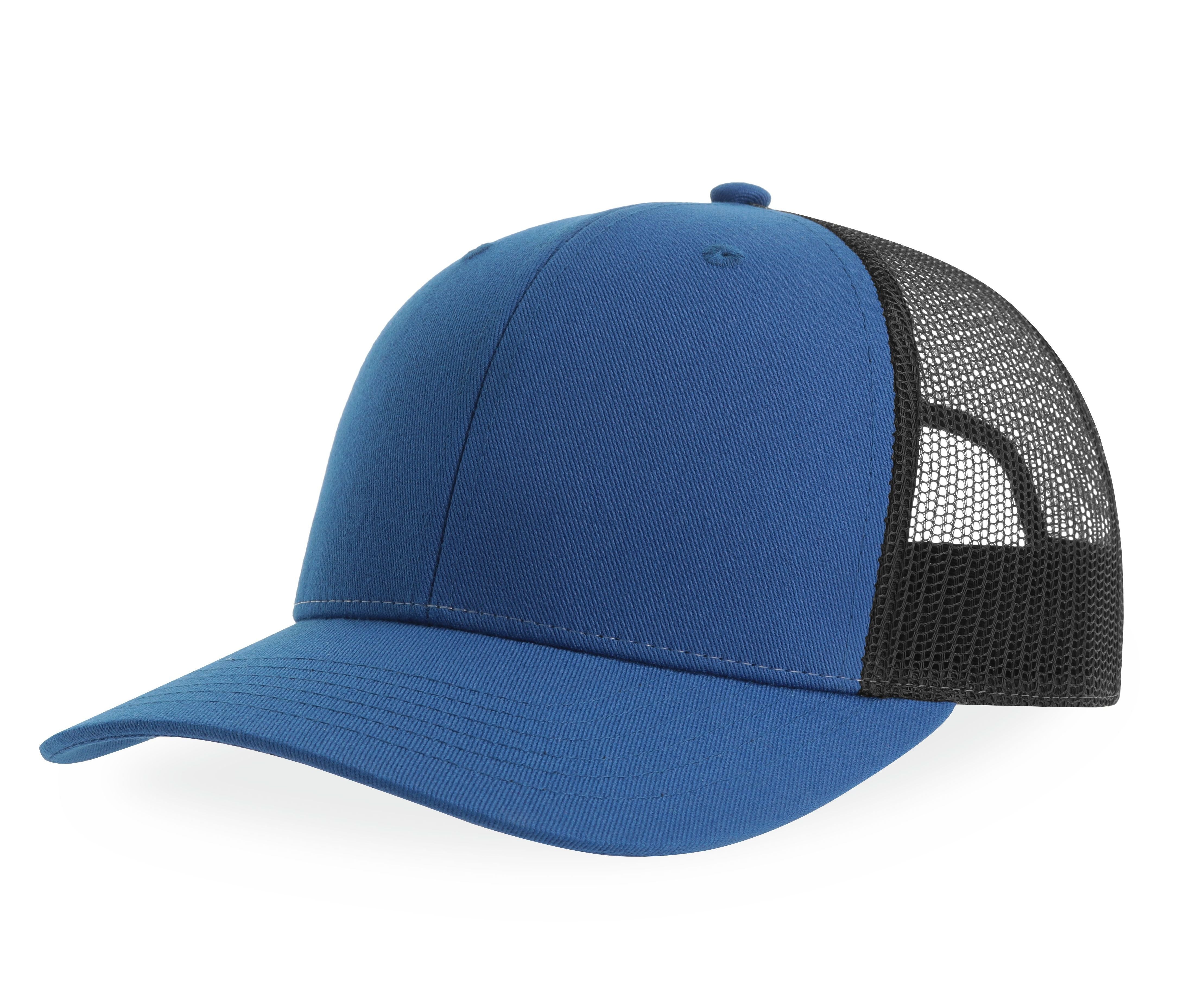 Casquette Trucker 6 Pans - Royal / Black