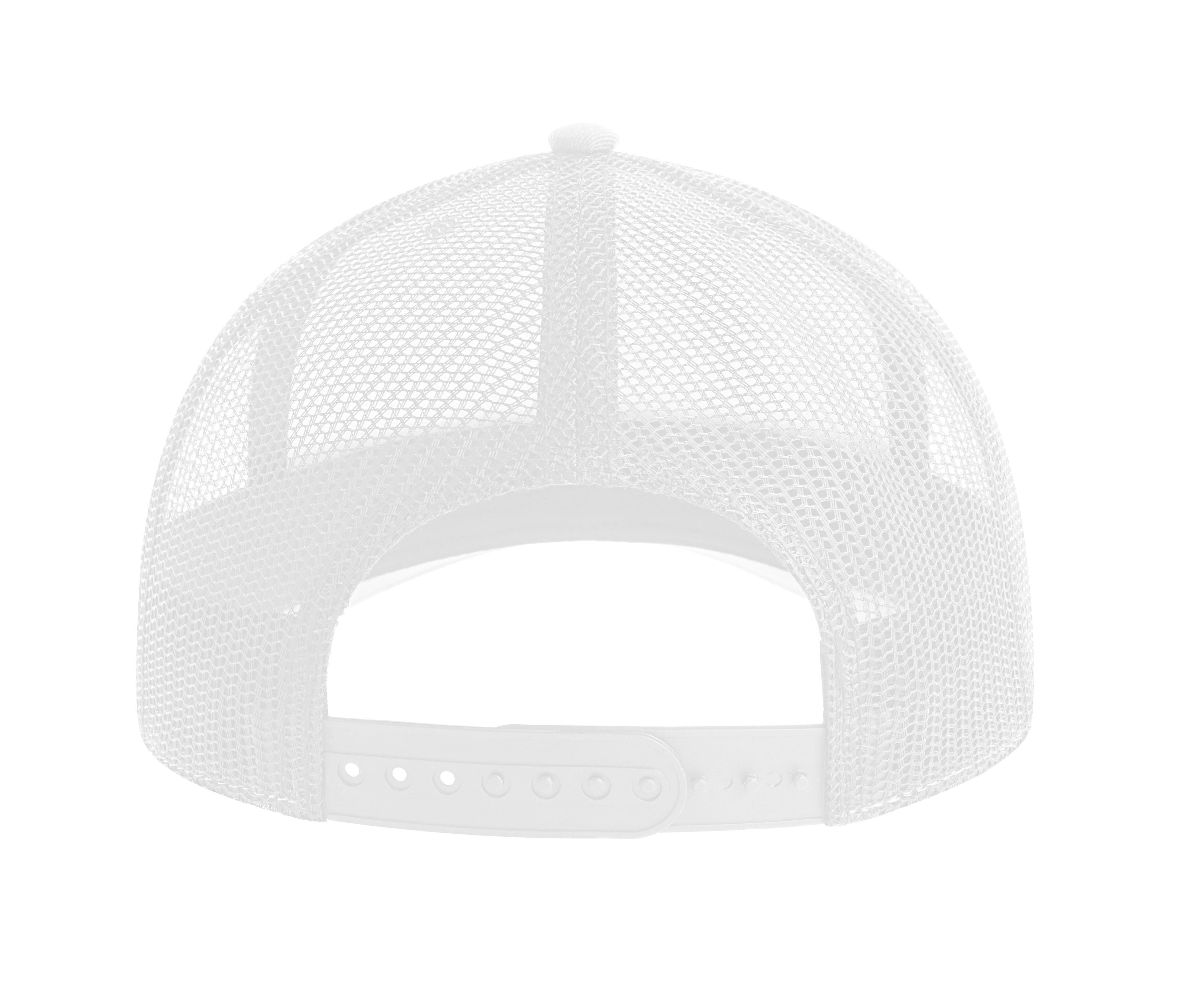 Casquette Trucker 6 Pans - White / White