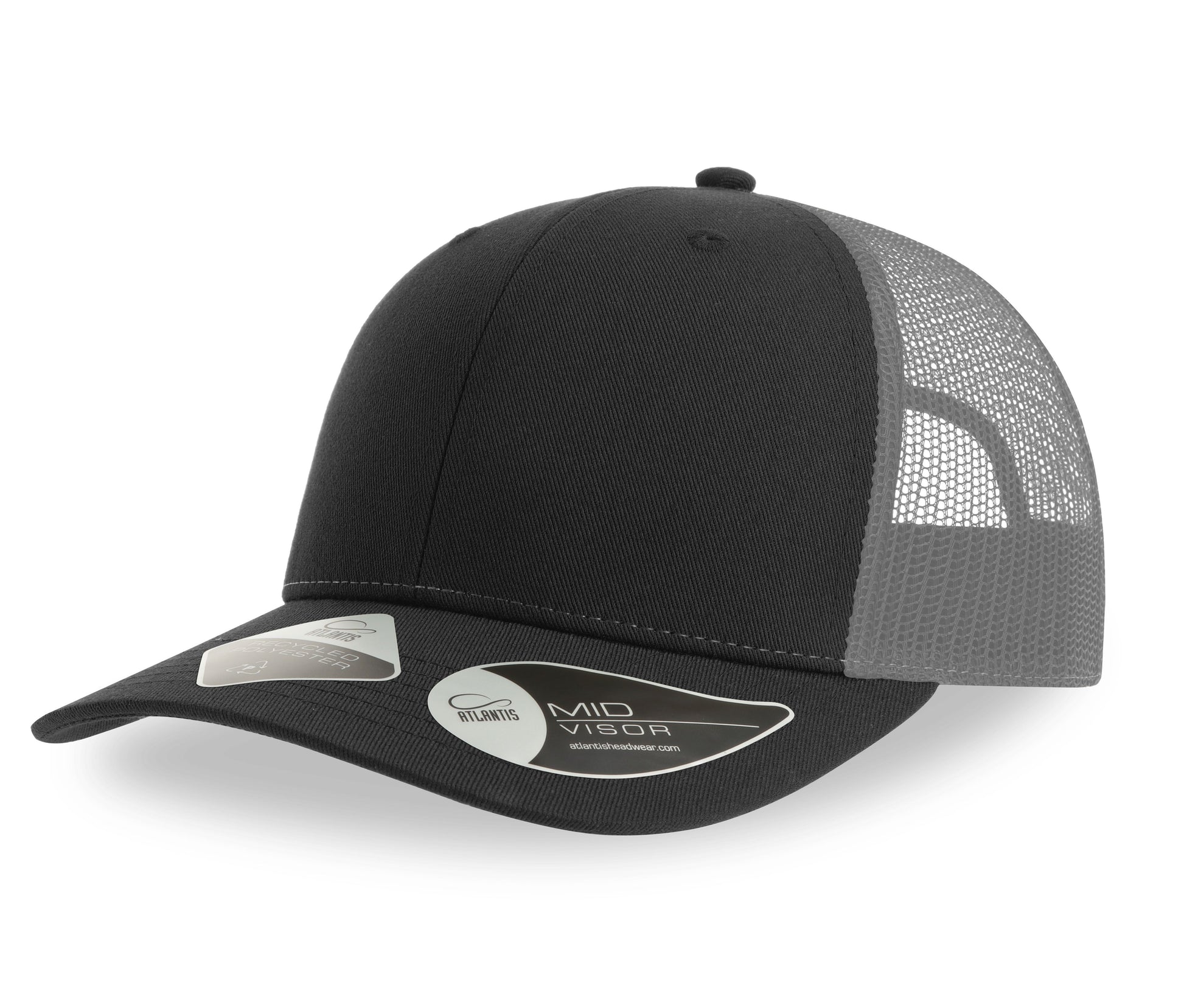 Casquette Trucker 6 Pans - Black / Dark Grey