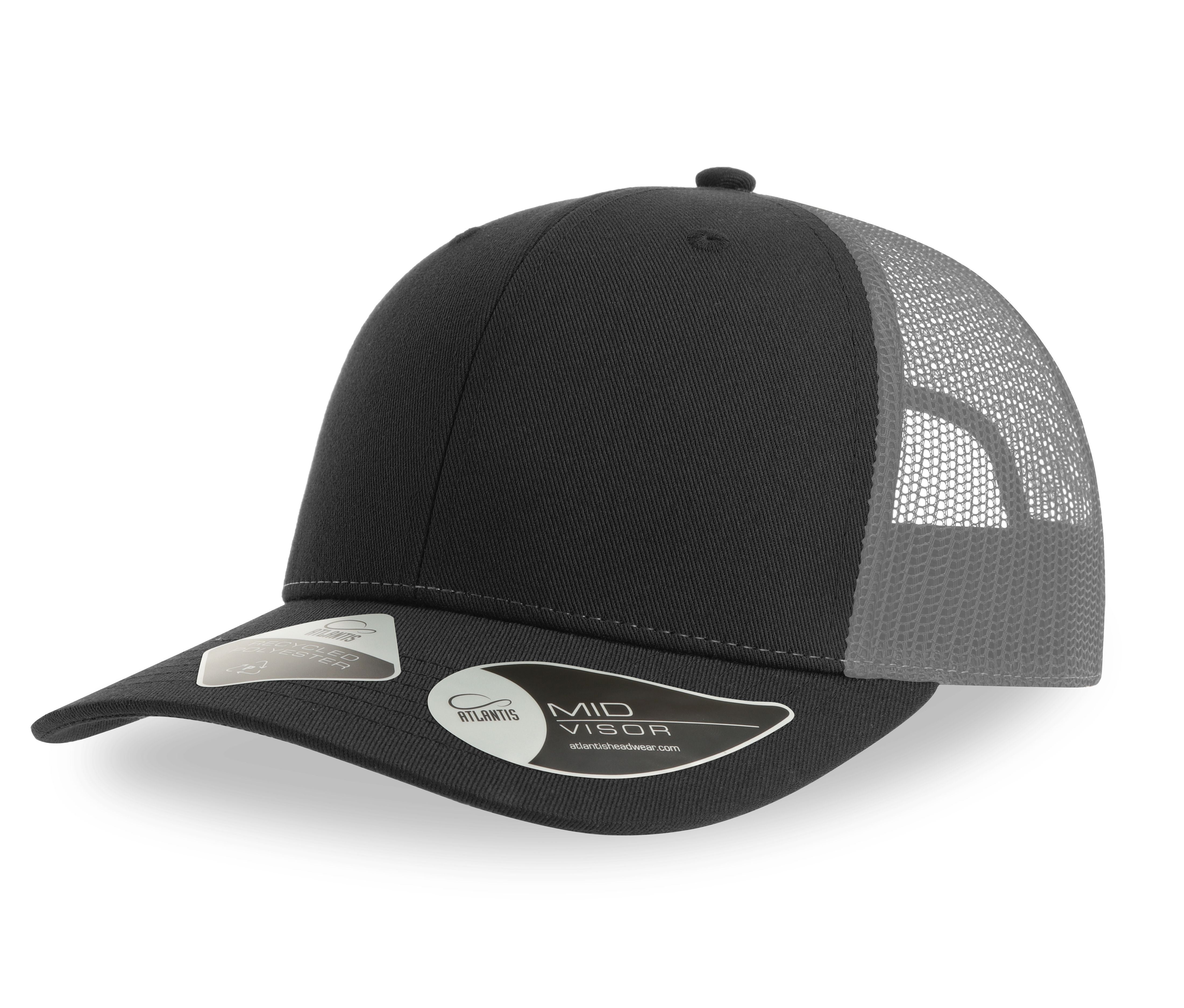 Casquette Trucker 6 Pans - Black / Dark Grey