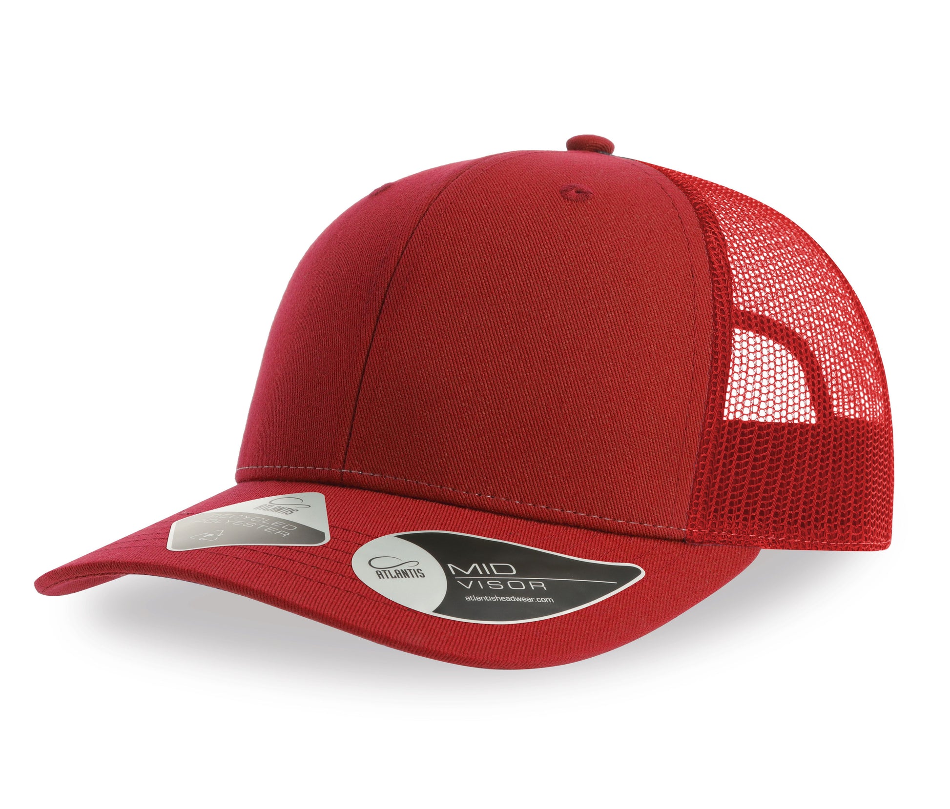 Casquette Trucker 6 Pans - Red / Red