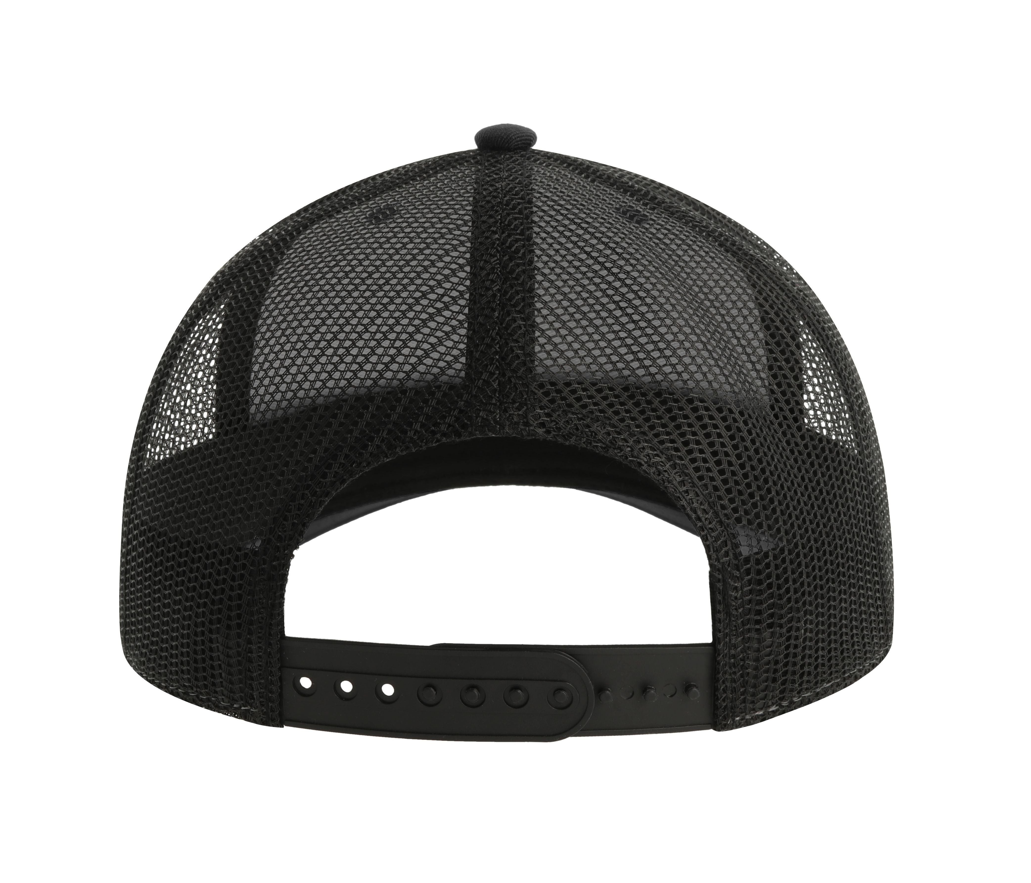 Casquette Trucker 6 Pans - Black / Black