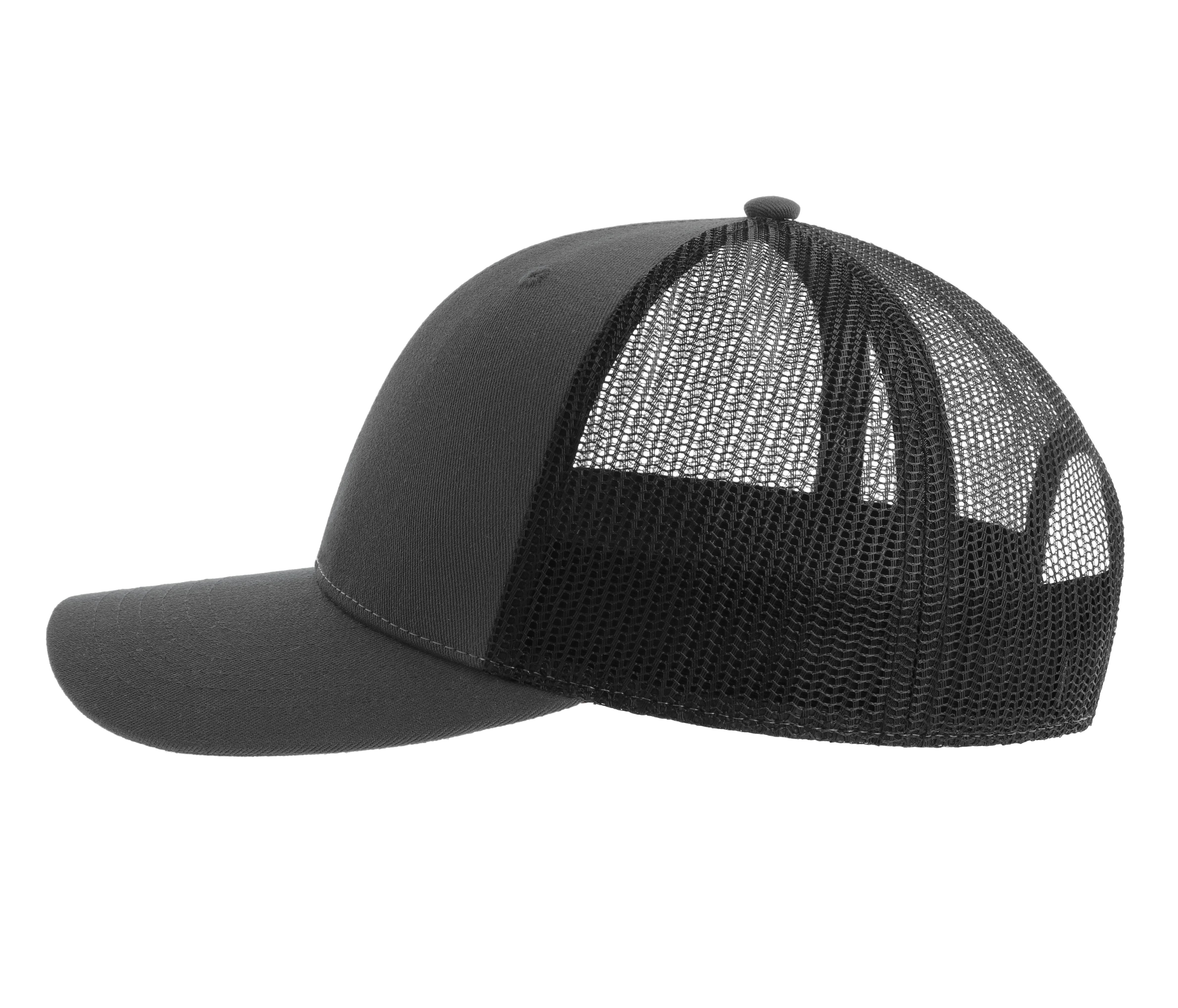 Casquette Trucker 6 Pans - Dark Grey / Black