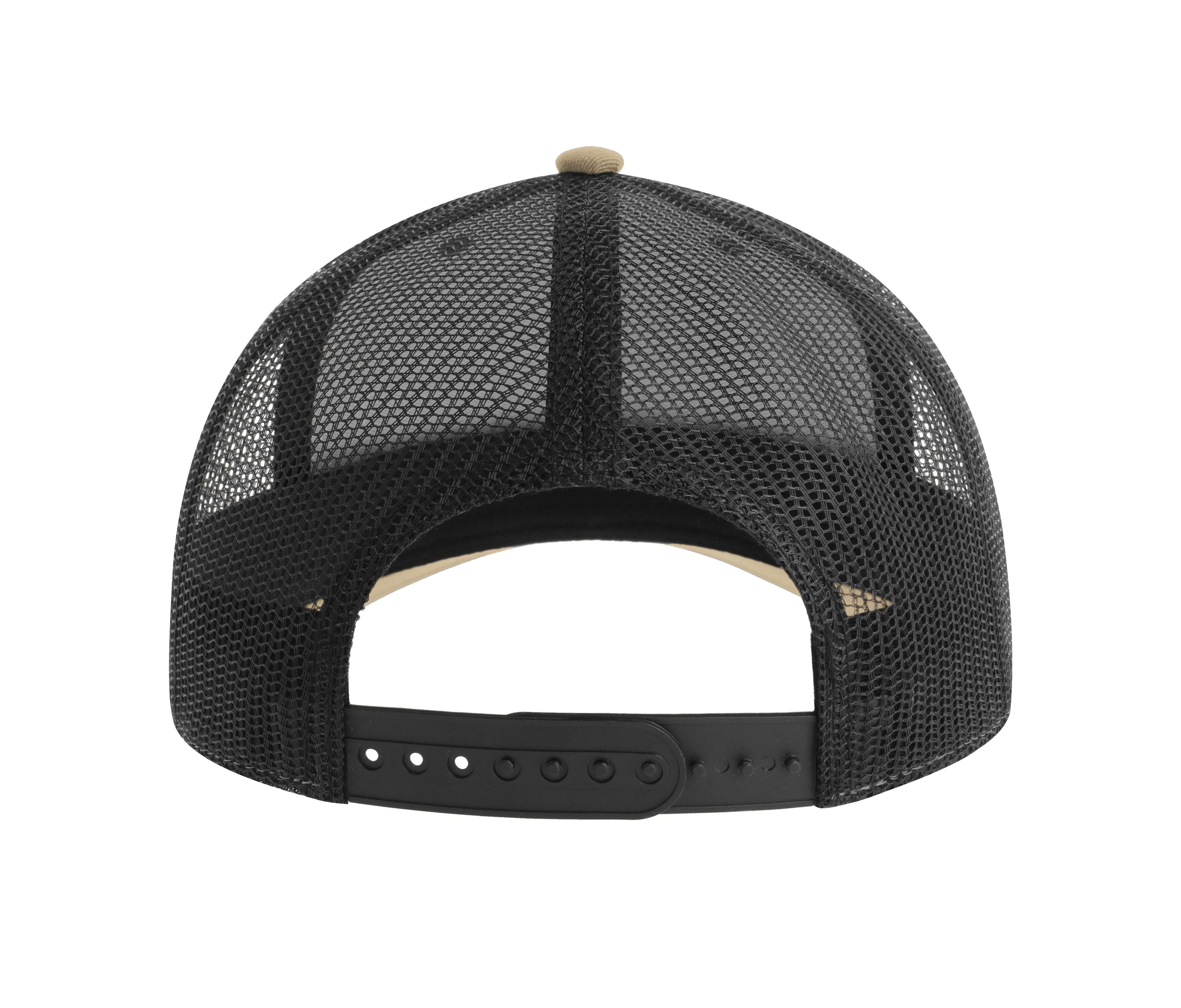 Casquette Trucker 6 Pans - Khaki / Black
