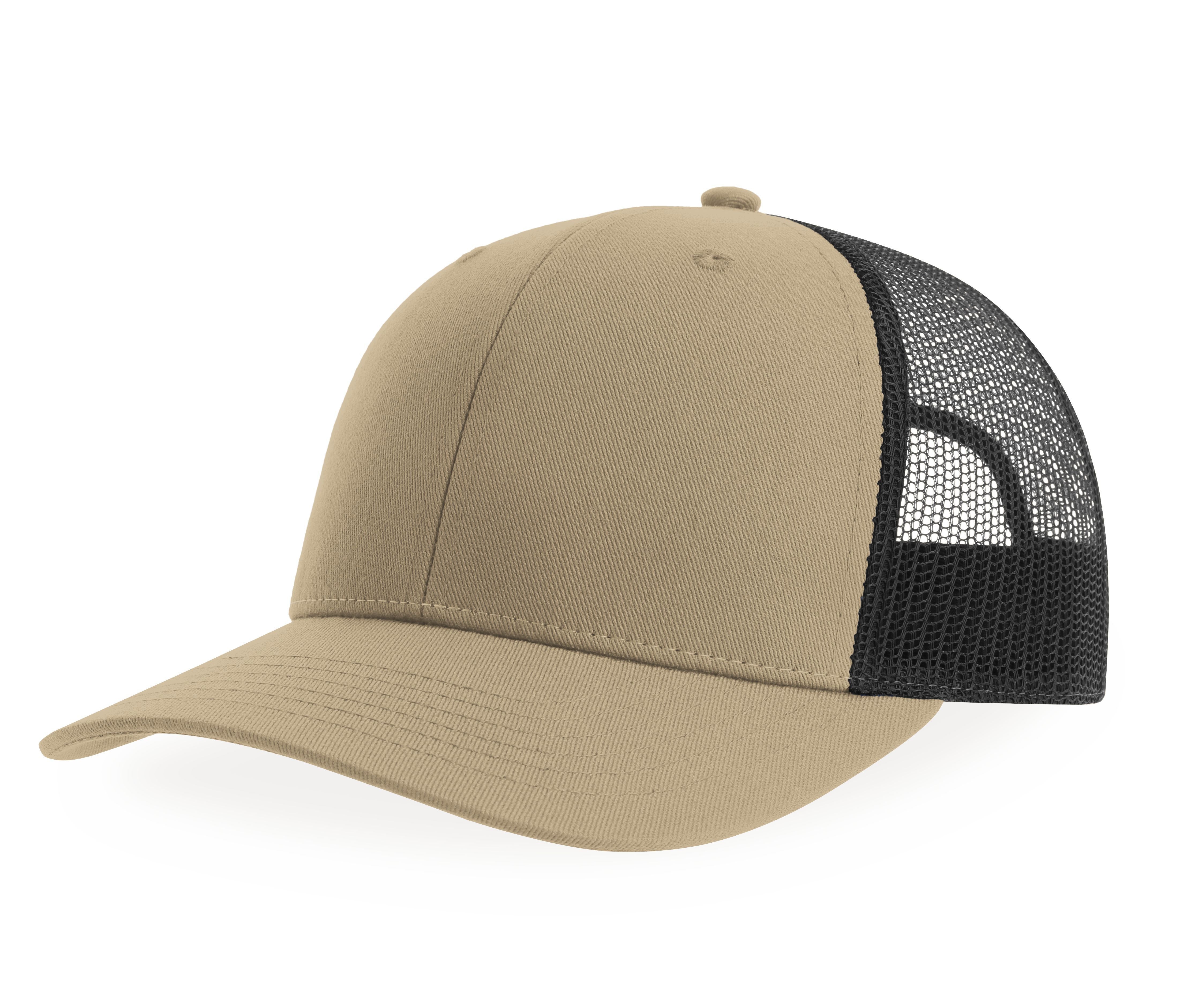 Casquette Trucker 6 Pans - Khaki / Black