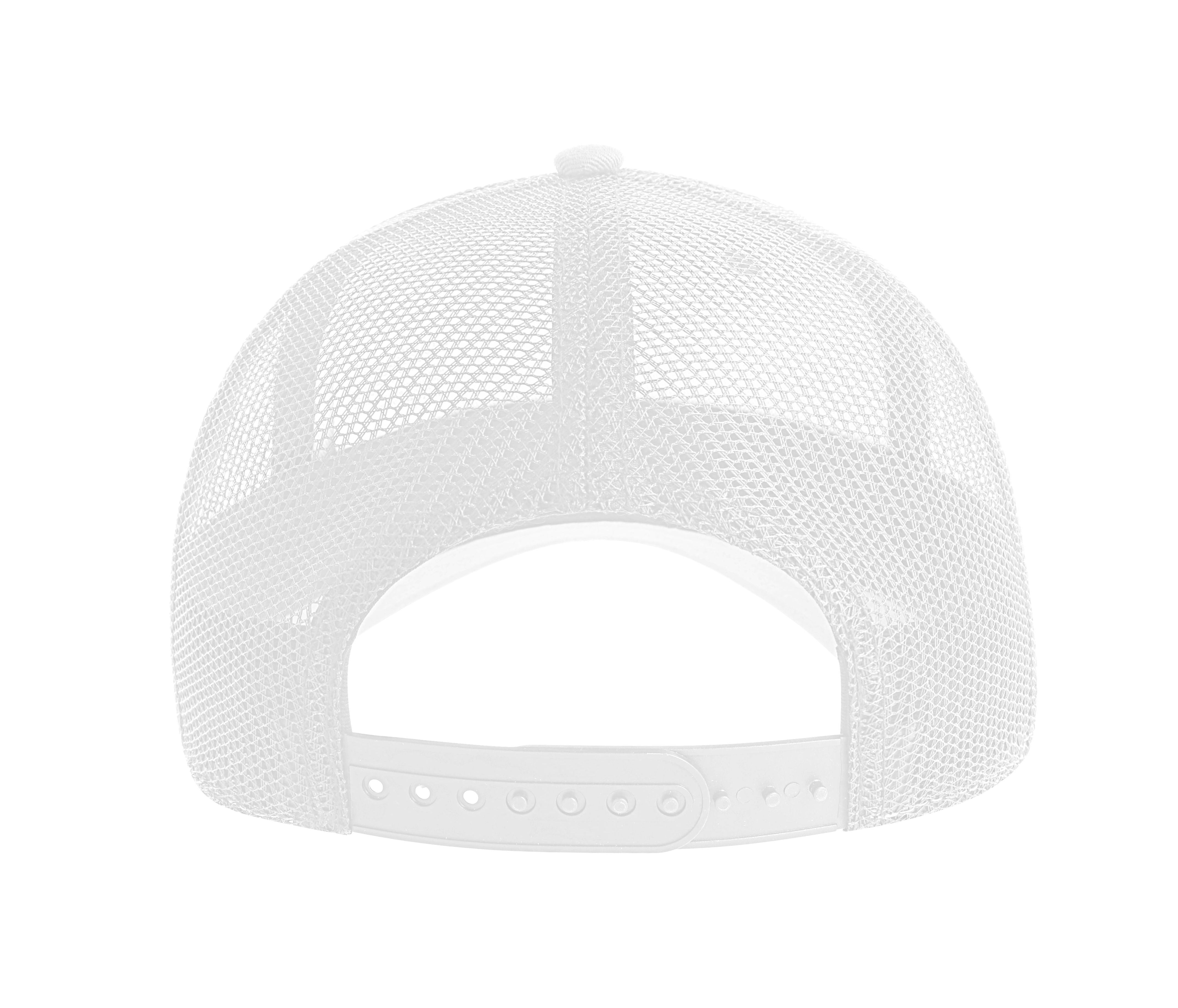 Casquette Trucker 5 Pans - White / White