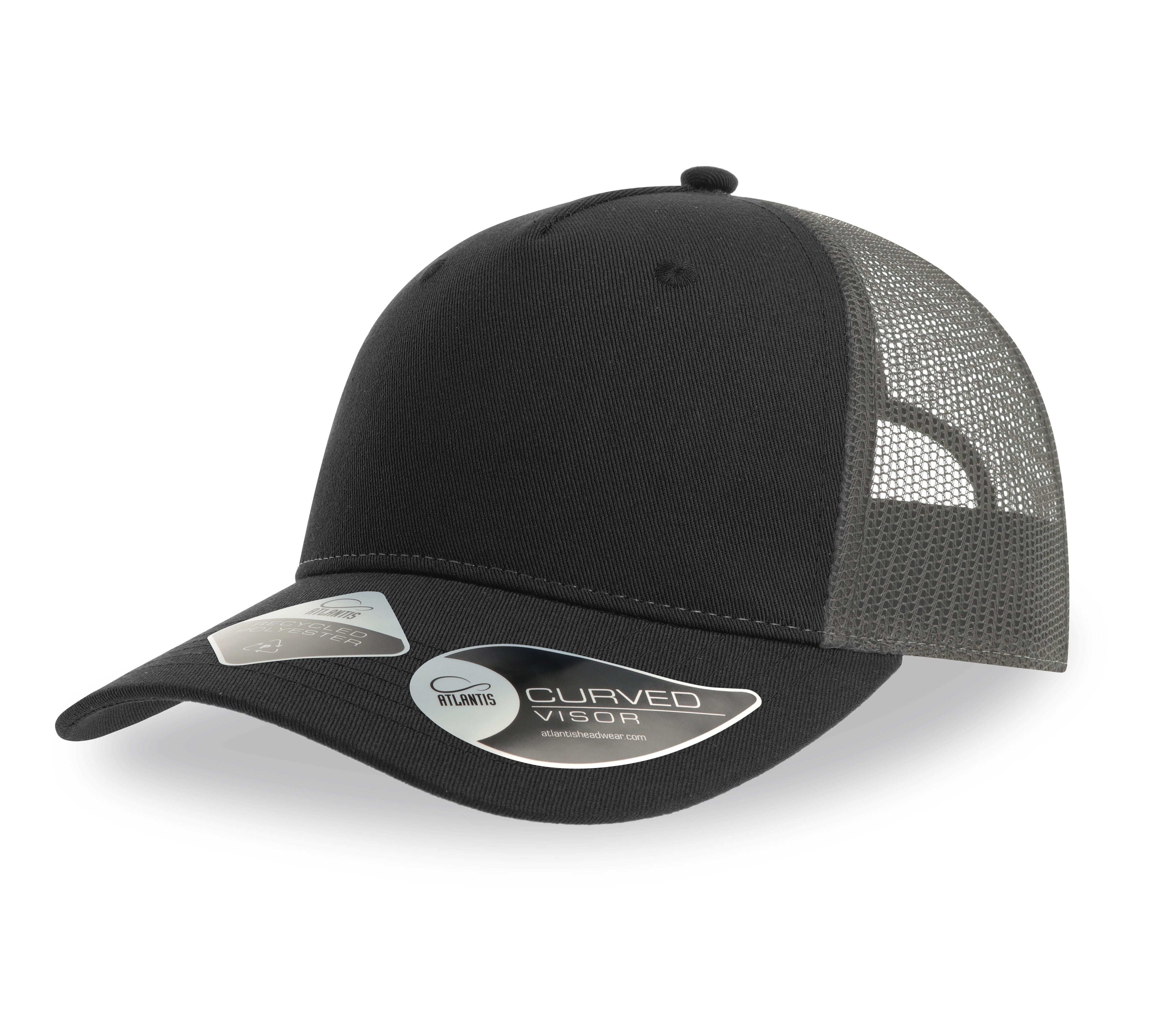 Casquette Trucker 5 Pans - Black / Dark Grey