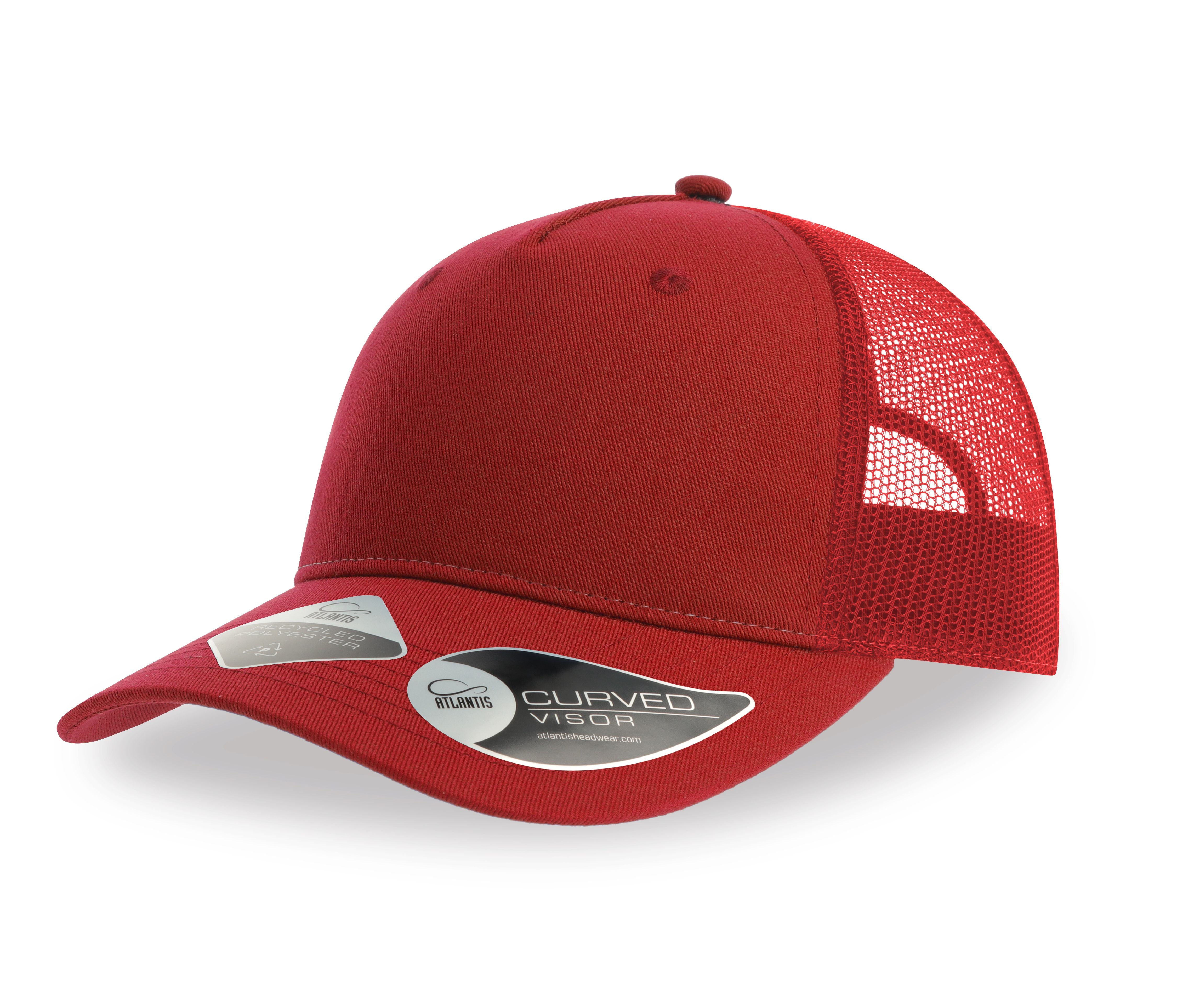 Casquette Trucker 5 Pans - Red / Red