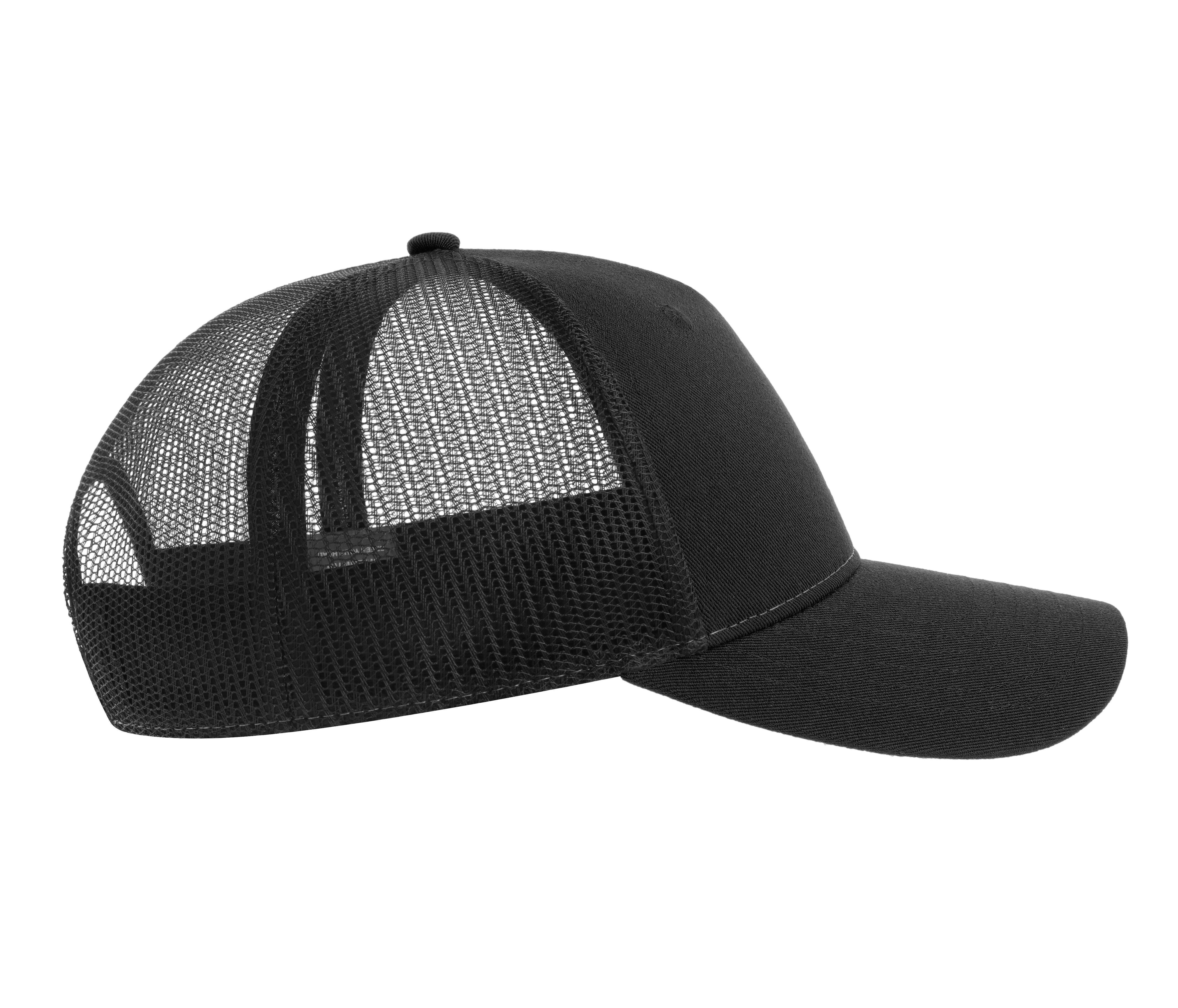 Casquette Trucker 5 Pans - Black / Black