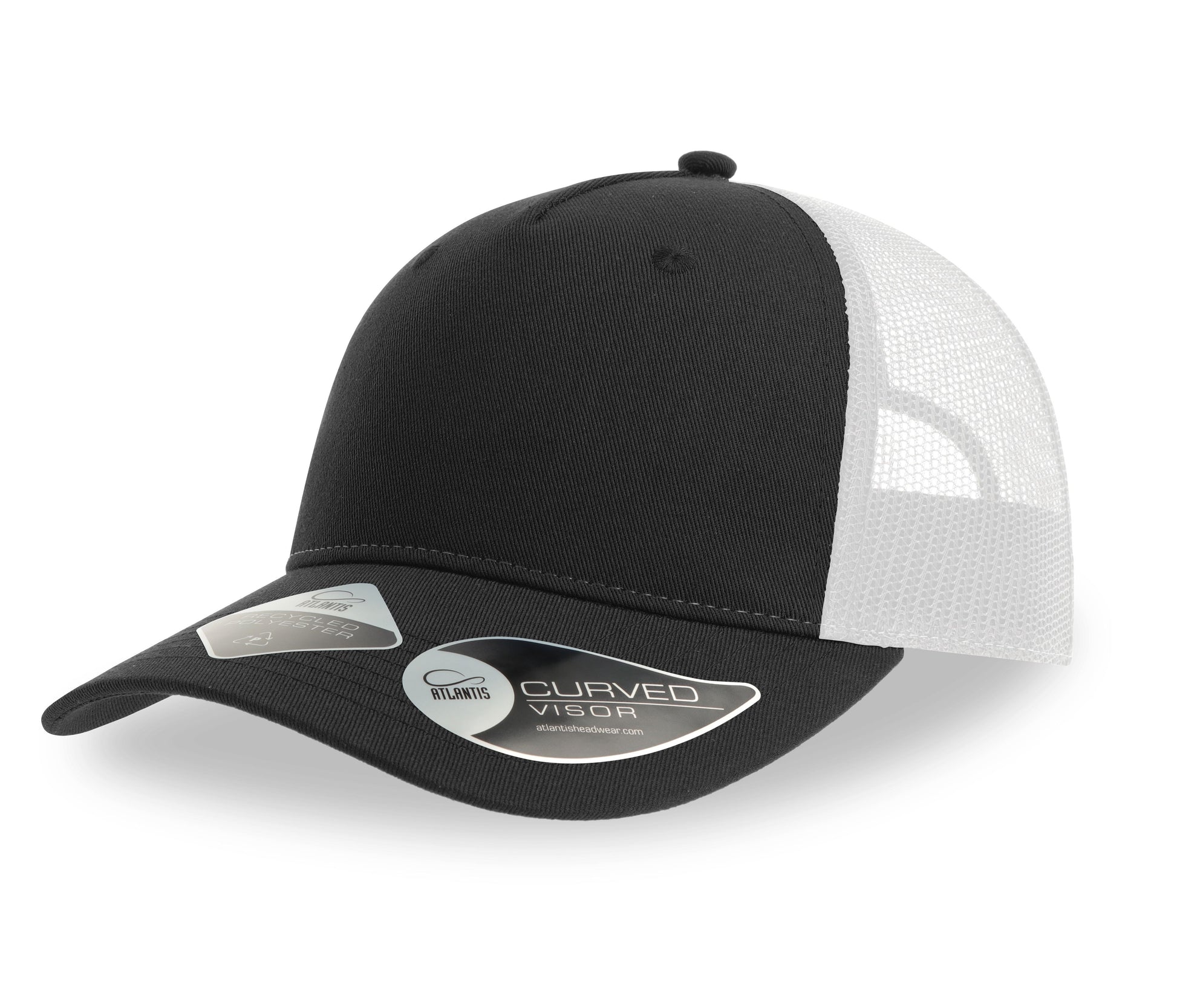 Casquette Trucker 5 Pans - Black / White